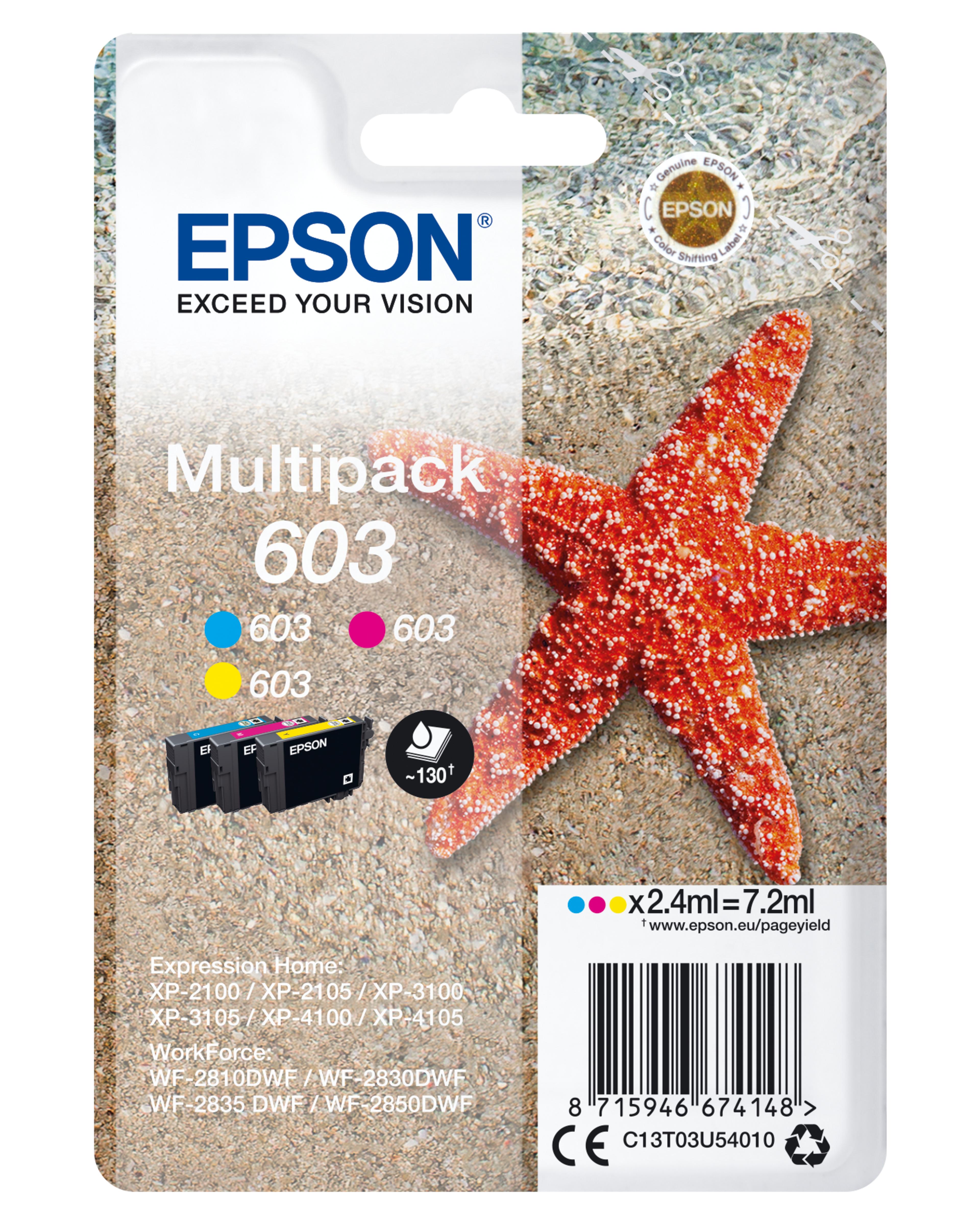 Epson 603 Tinte 3-farbig Multipack