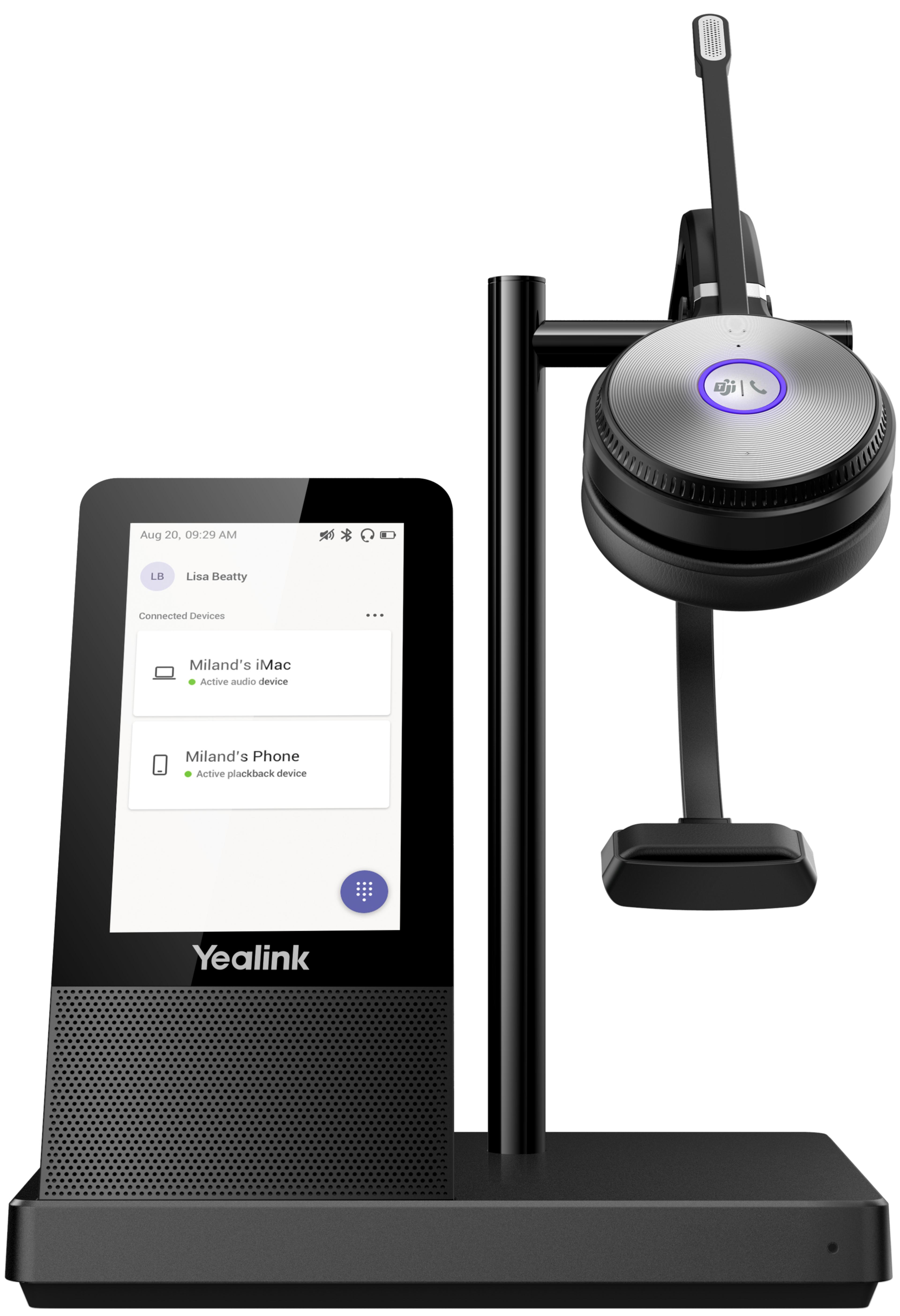 Yealink WH66 Mono Teams DECT Headset