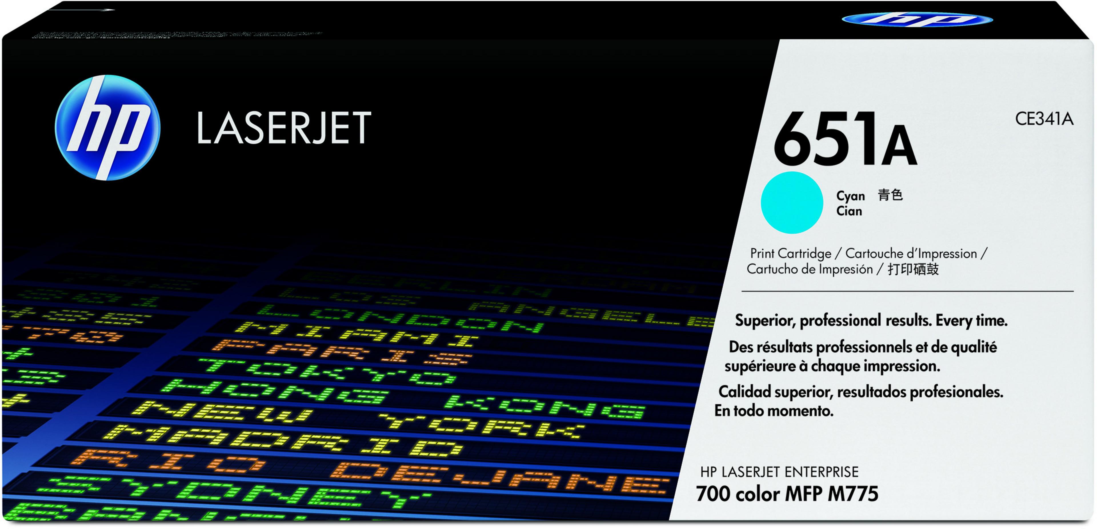 HP 651A Toner Cyan