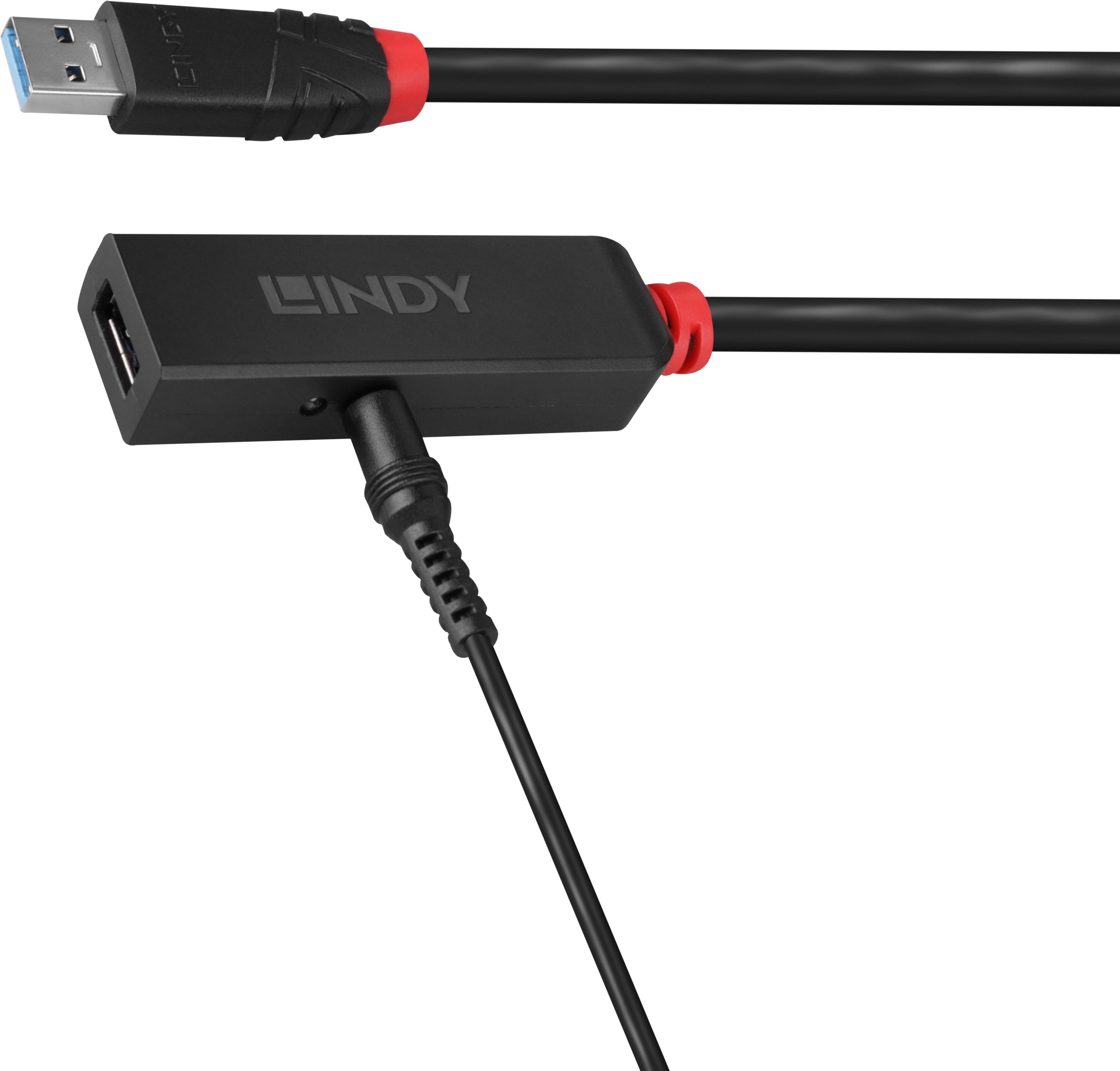 Rallonge USB LINDY type A actif, 3 m
