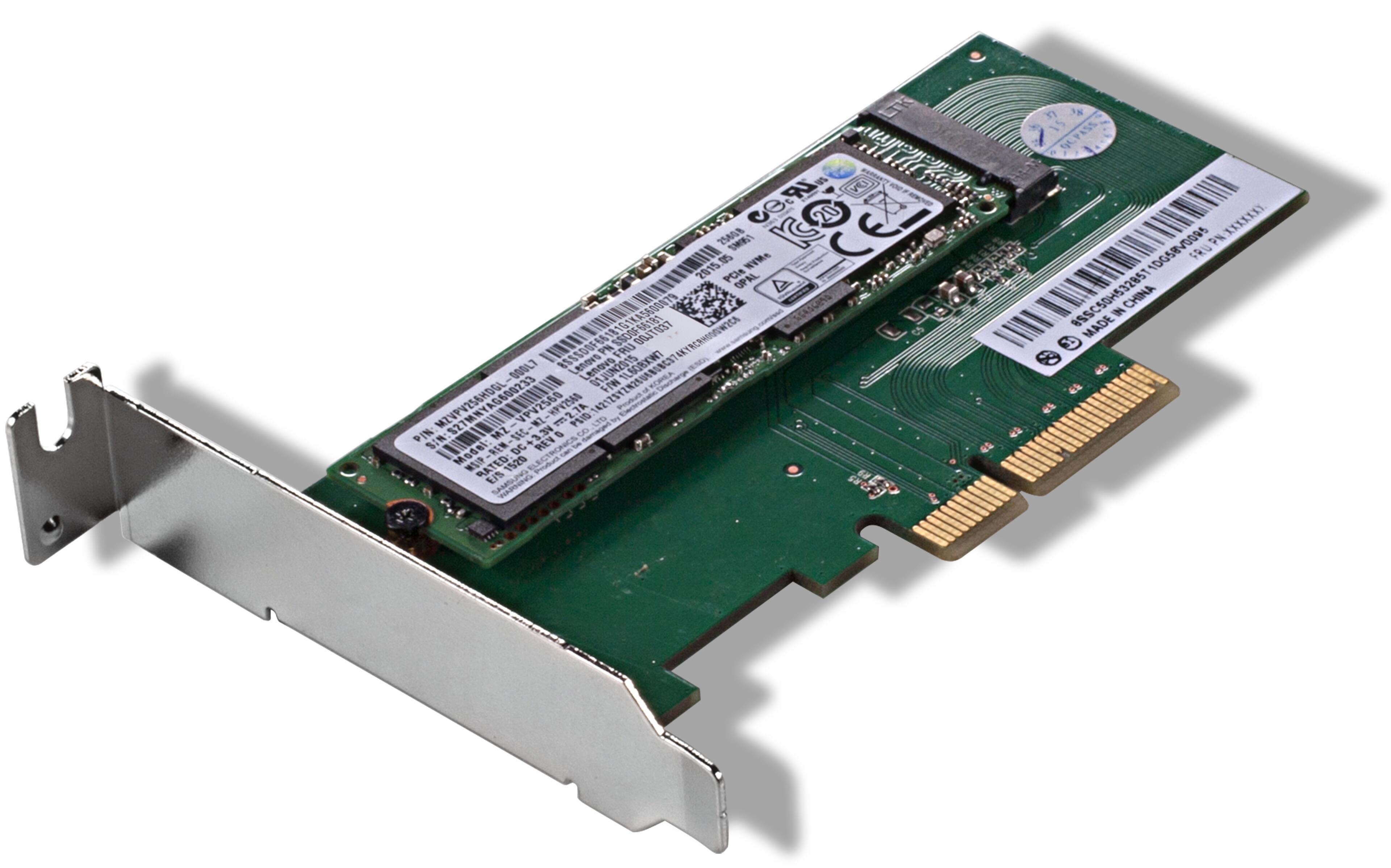 Lenovo ThinkStation M.2 SSD LP Adapter