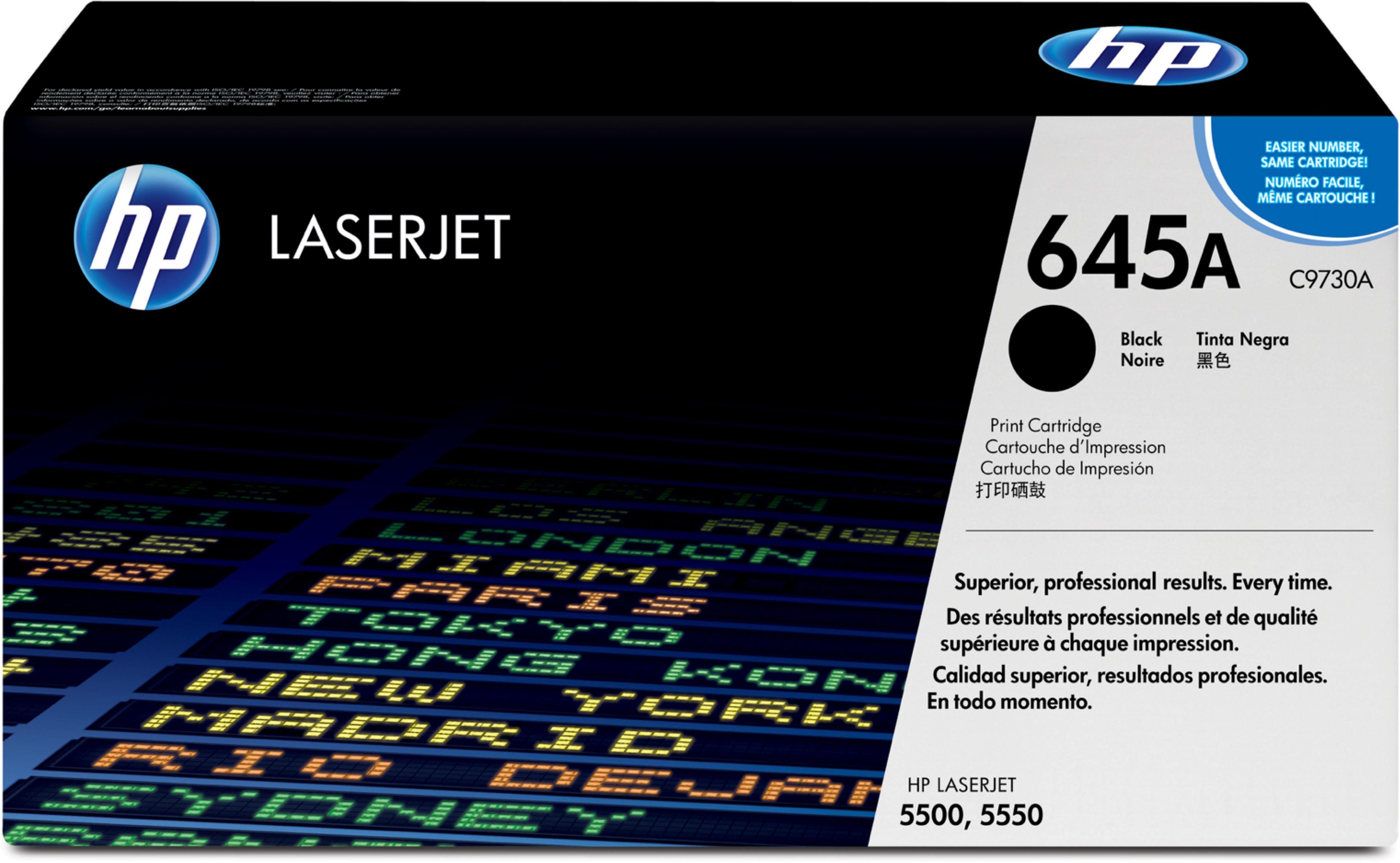 HP 645A Toner Black