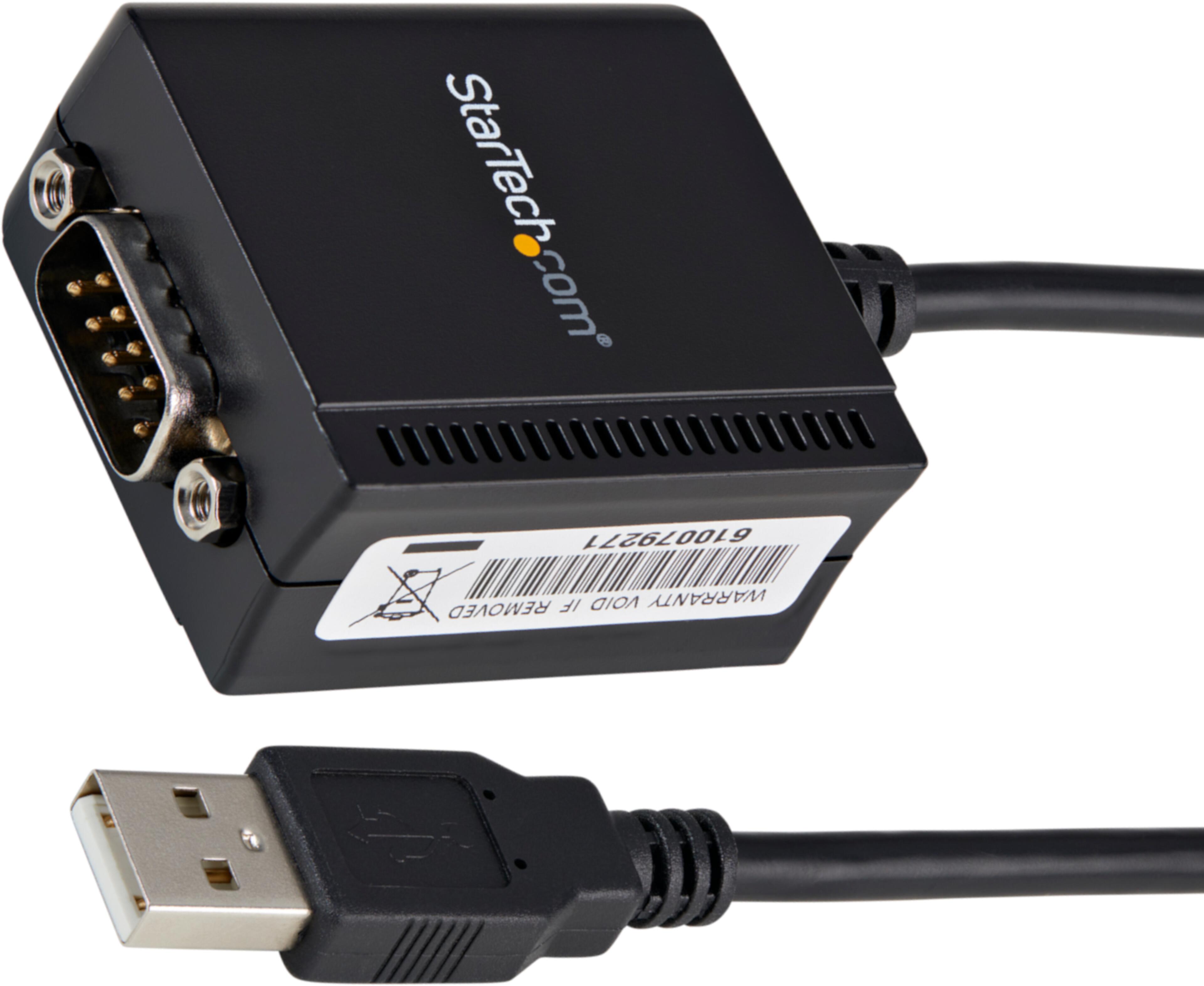 Adapter DB9/m (RS232) - USB-A/m 1.8m