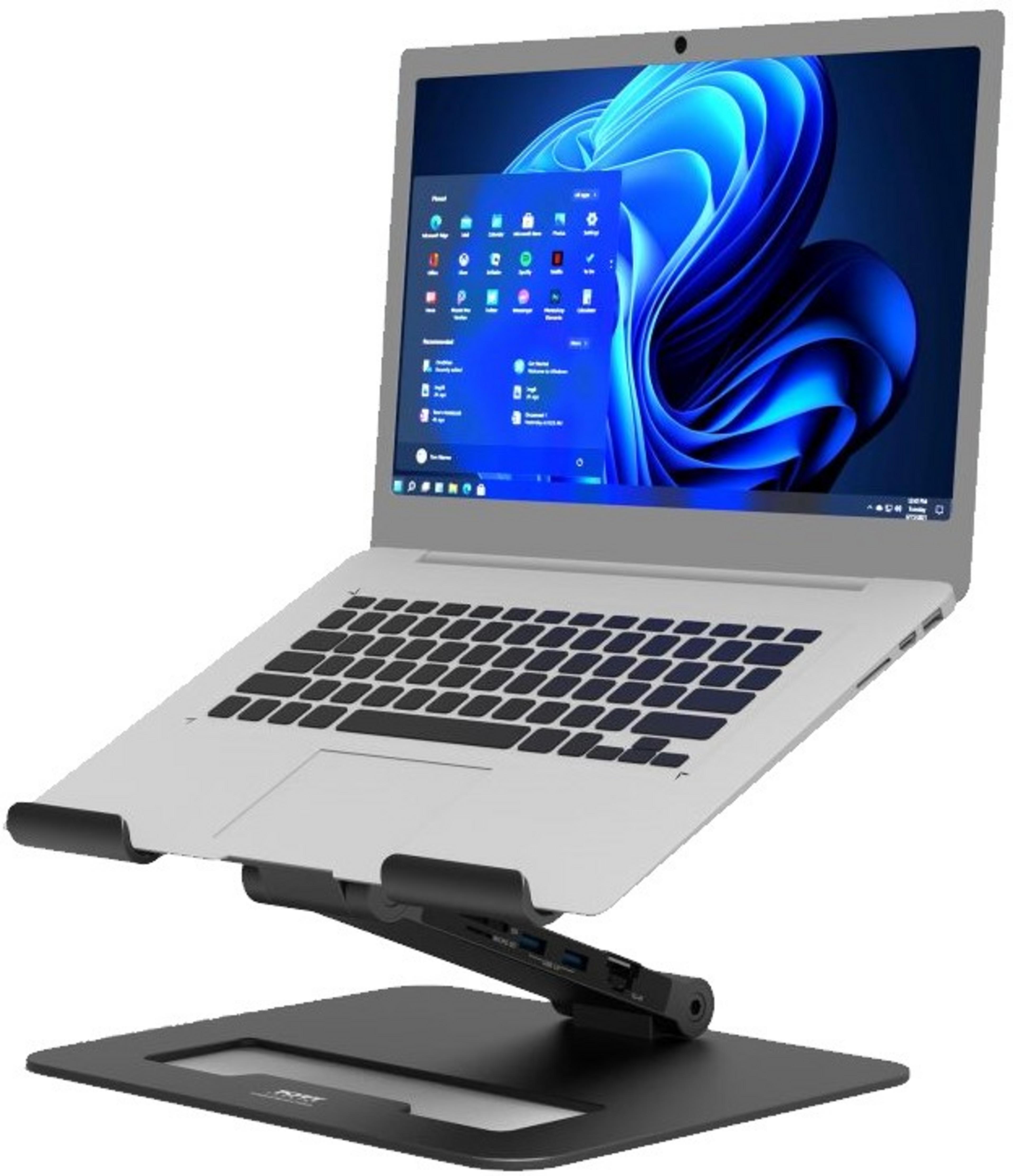 Port 2-in-1 Notebook Stand USB-C Docking