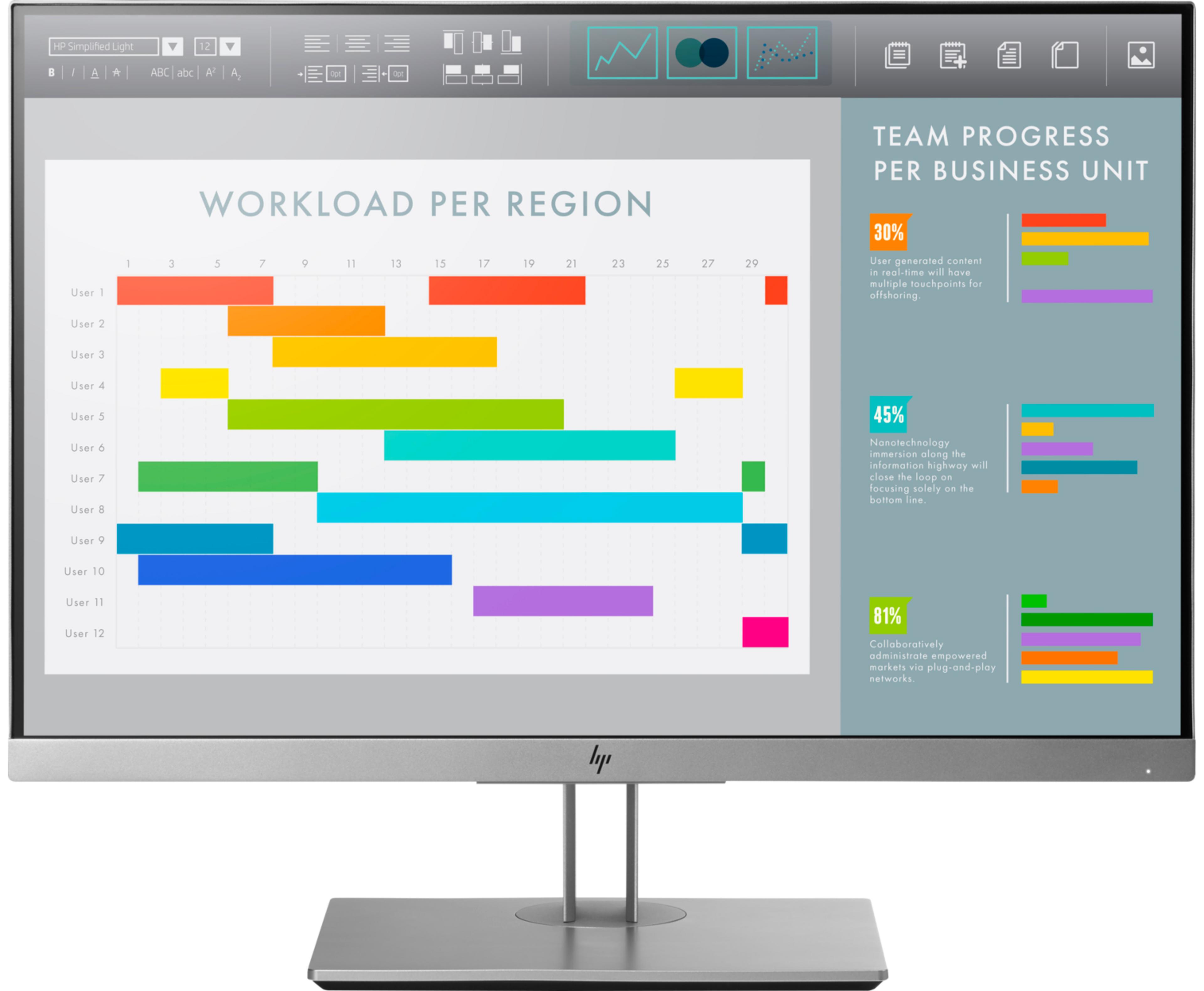 HP EliteDisplay E243i Monitor