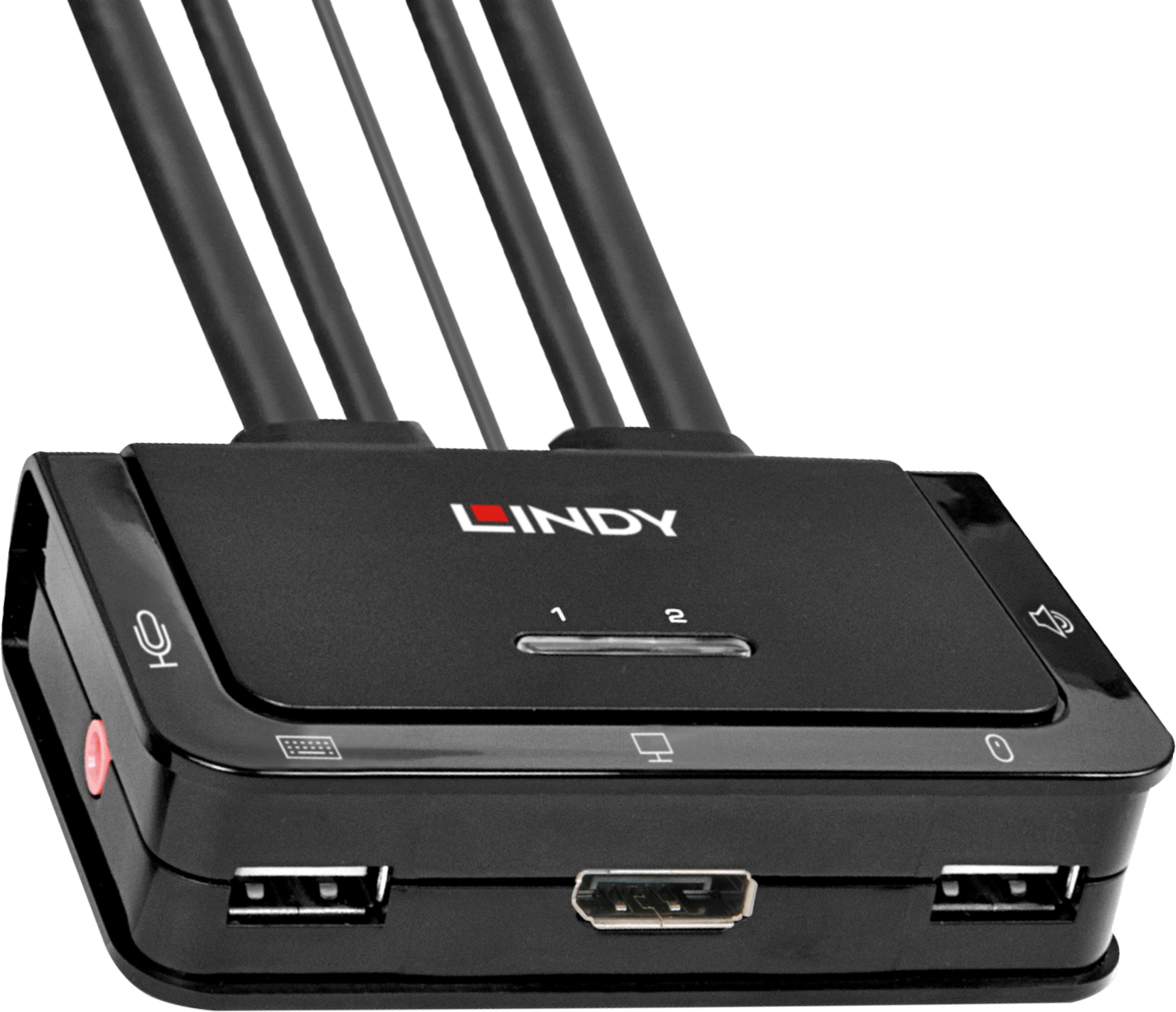 LINDY KVM-Switch DisplayPort 2Port