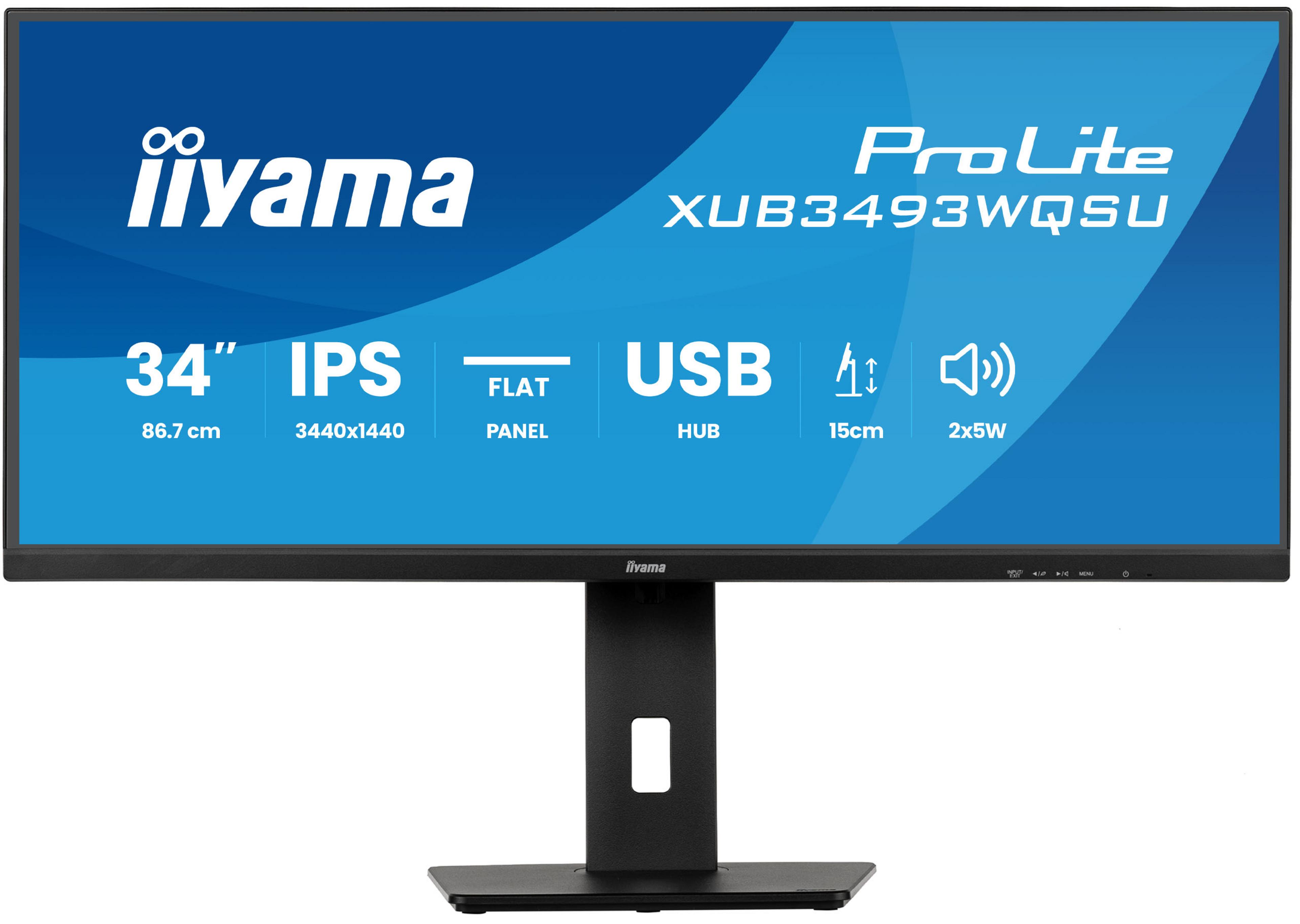 iiyama ProLite XUB3493WQSU-B6 Monitor