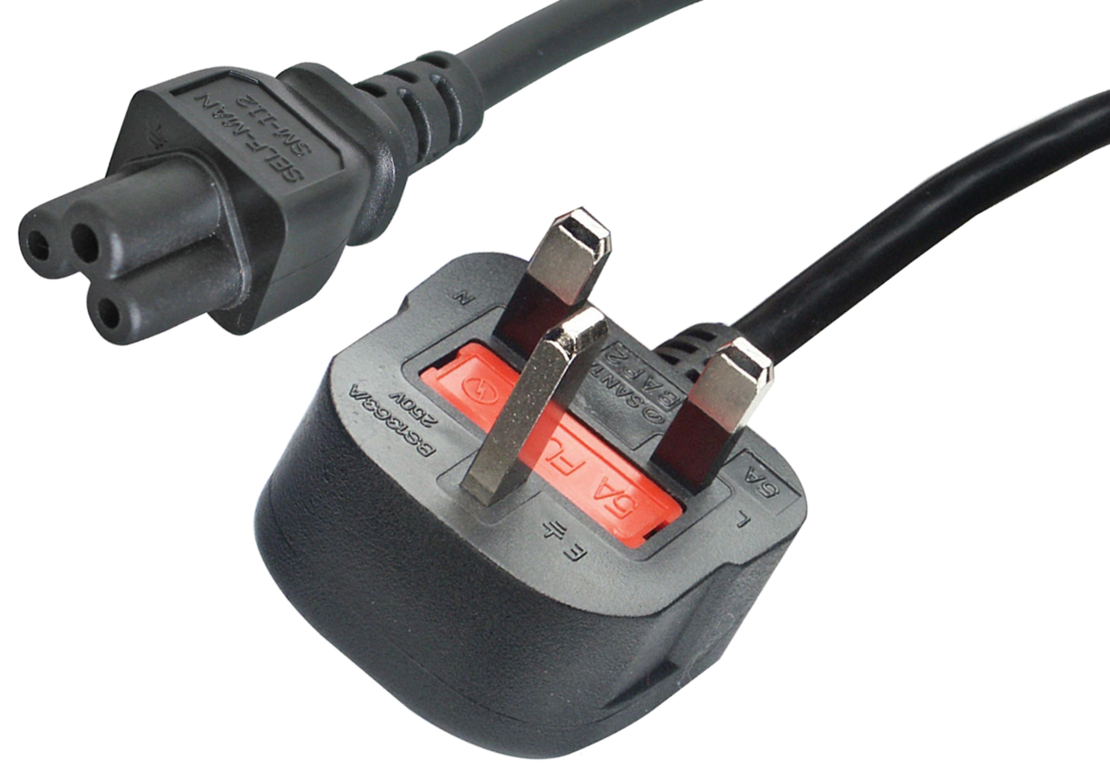 Netzkabel StromSt - C5 2,0m schwarz