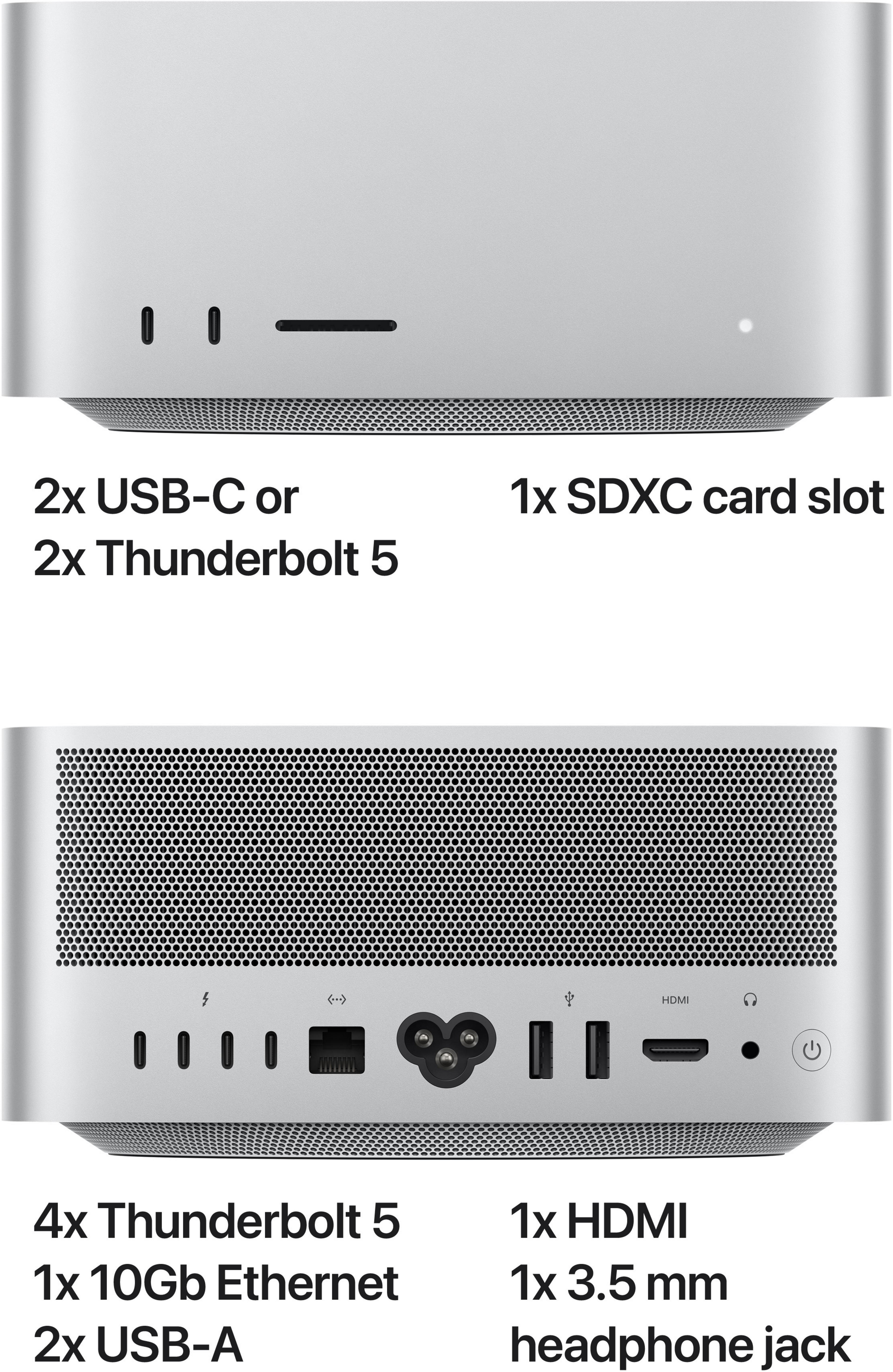 Apple Mac Studio M3 Ultr 28/60C 96Go/1To