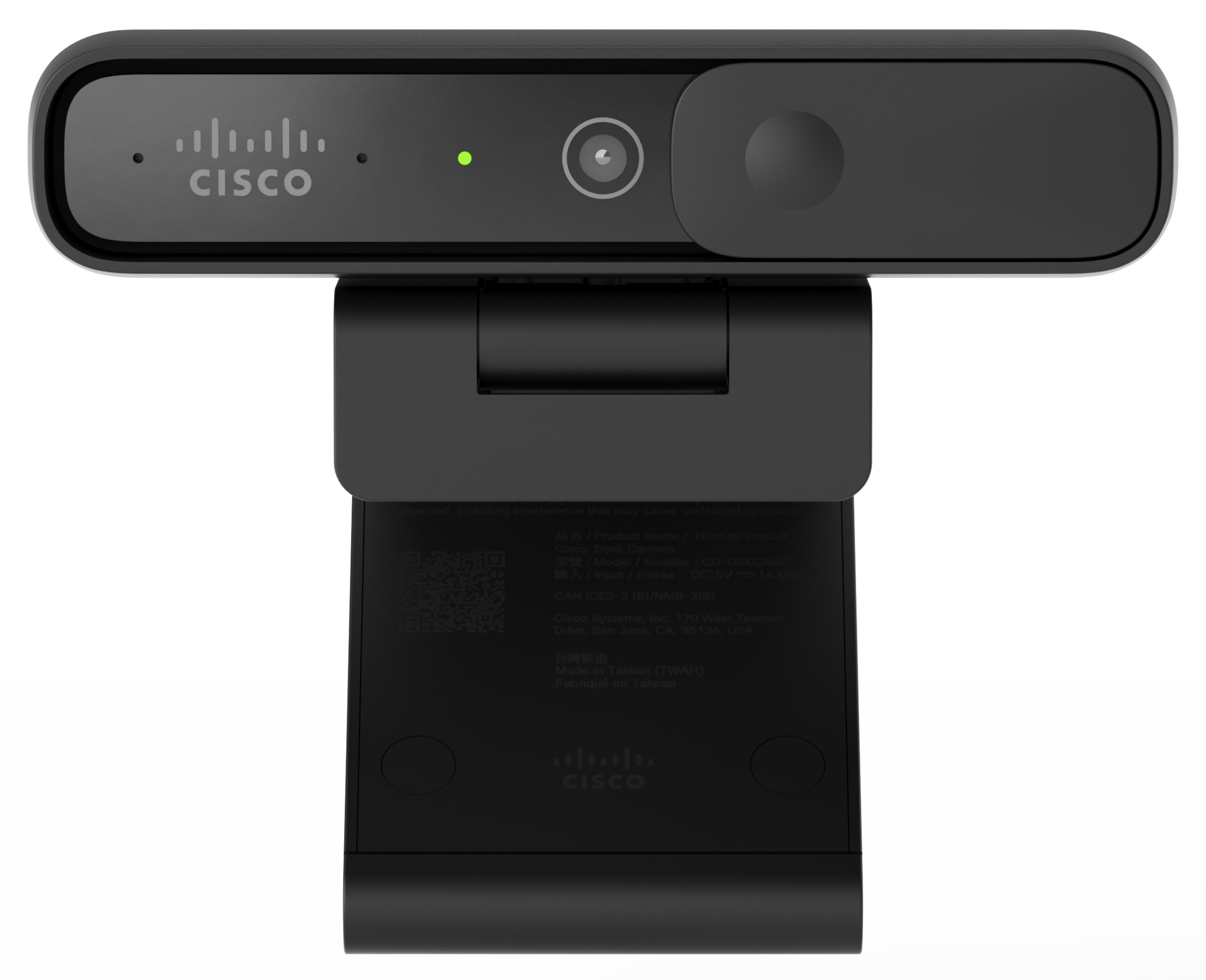 Caméra Cisco Desk 1080p Carbon Black
