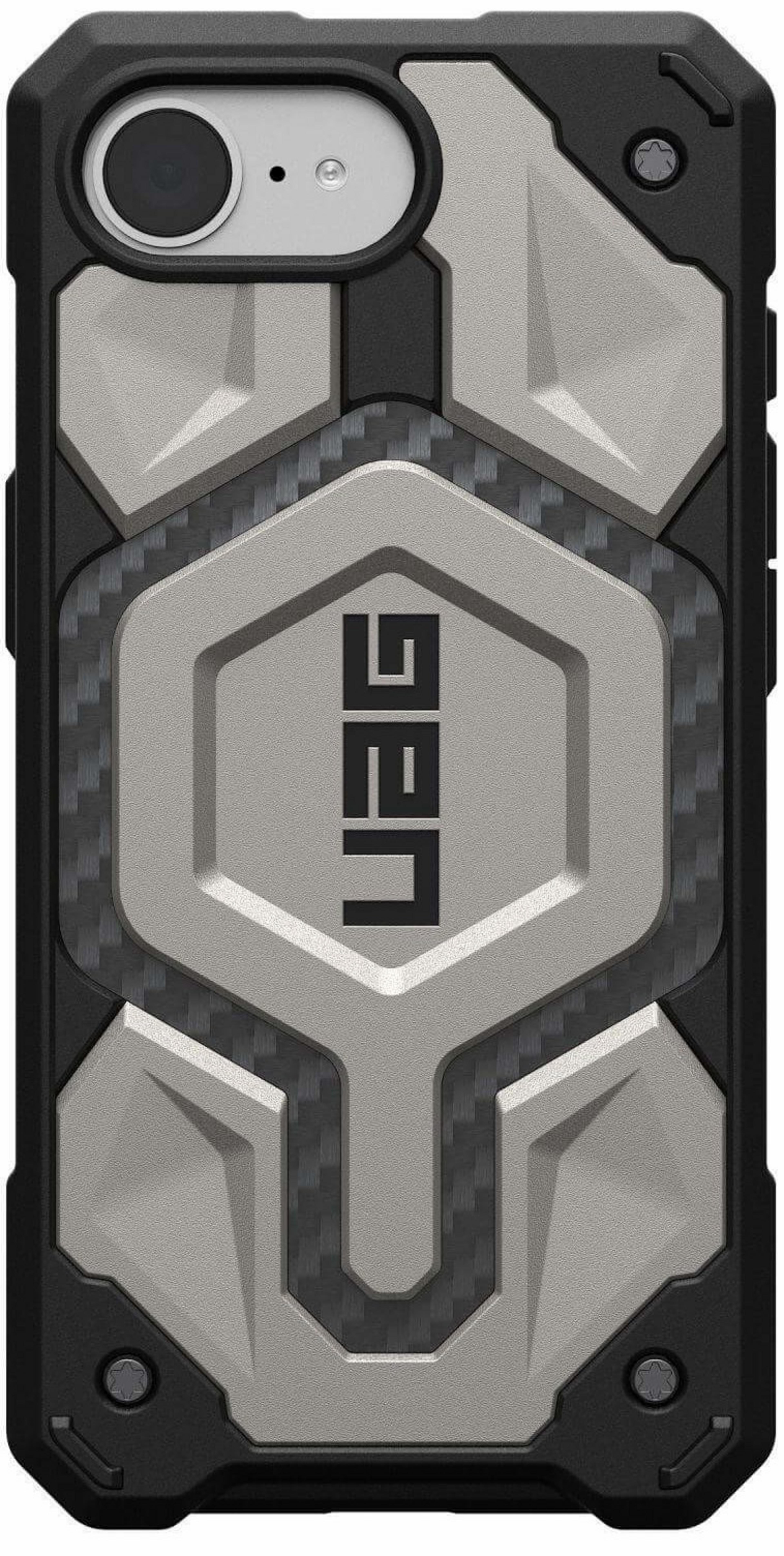 Coque UAG Monarch Pro iPhone 16e titane