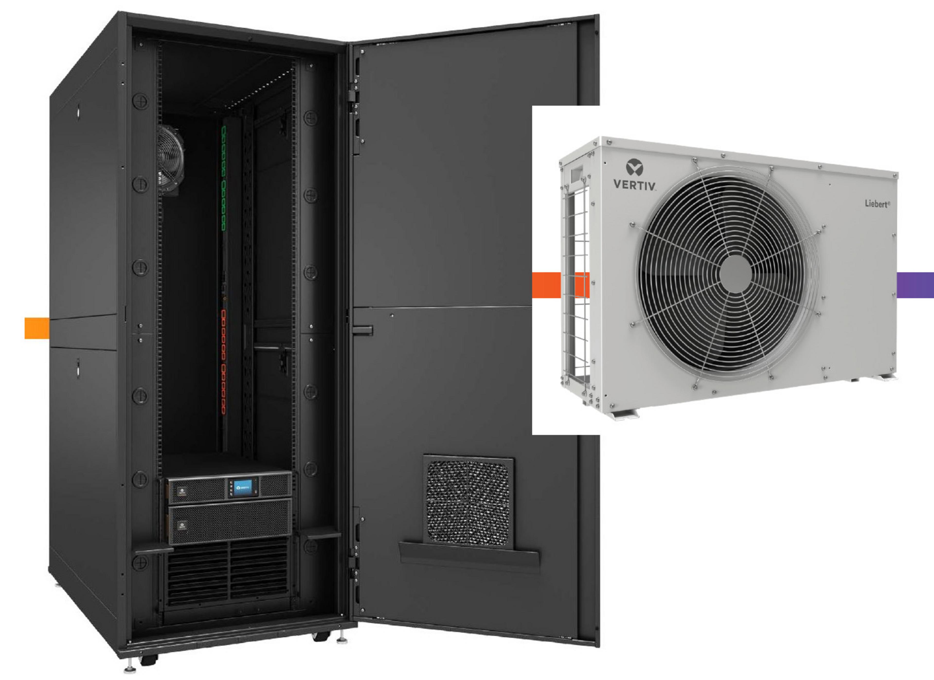 Vertiv VRC-S mikro adatközpont + UPS