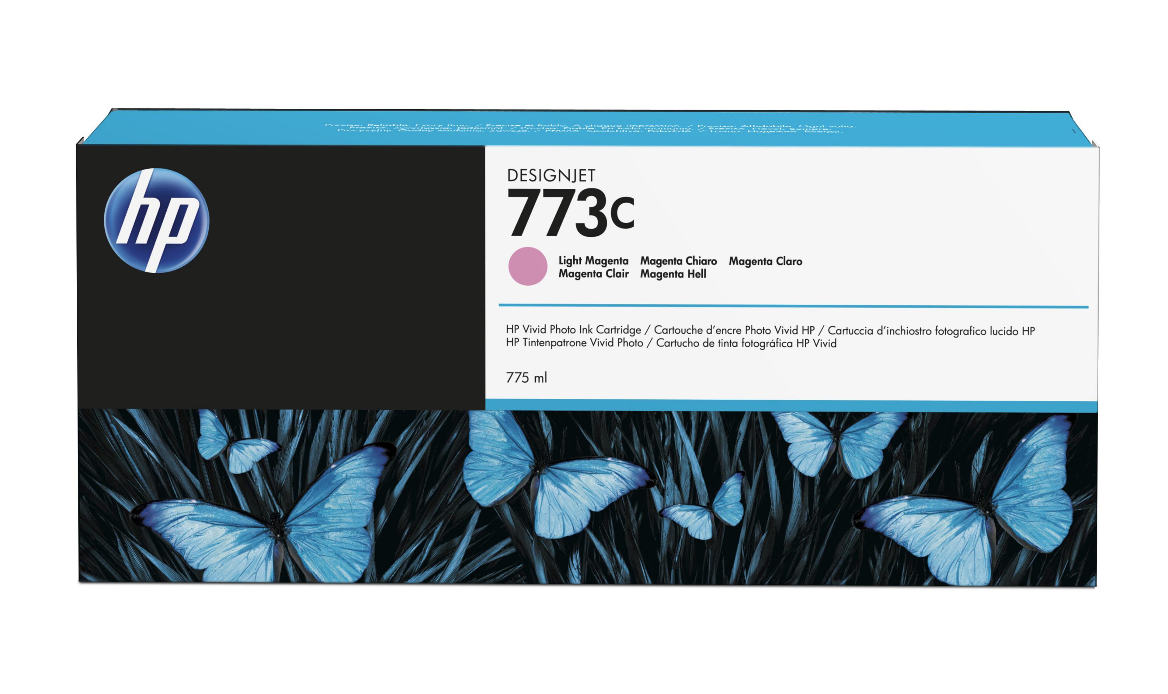 HP 773C Tinte hellmagenta 775 ml