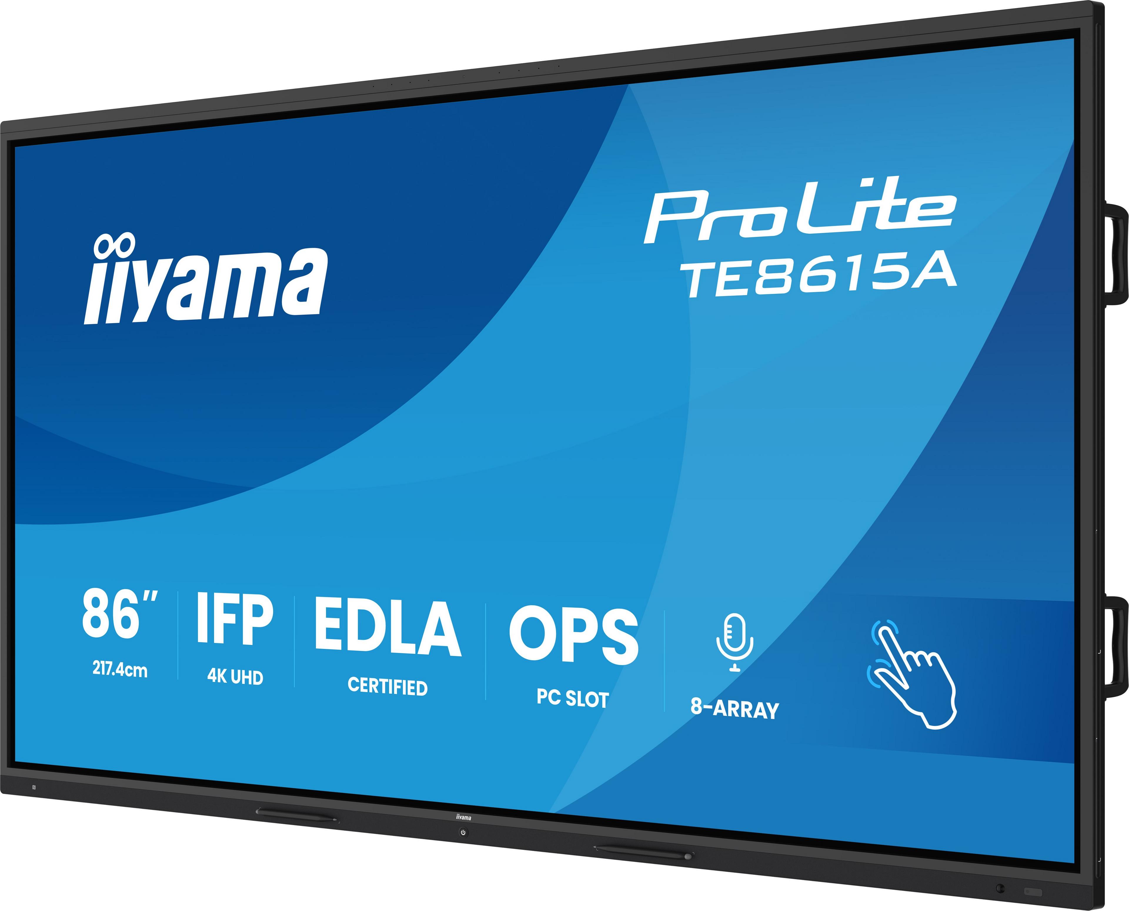 Wyświetl. dotyk. iiyama PL TE8615A-B1AG