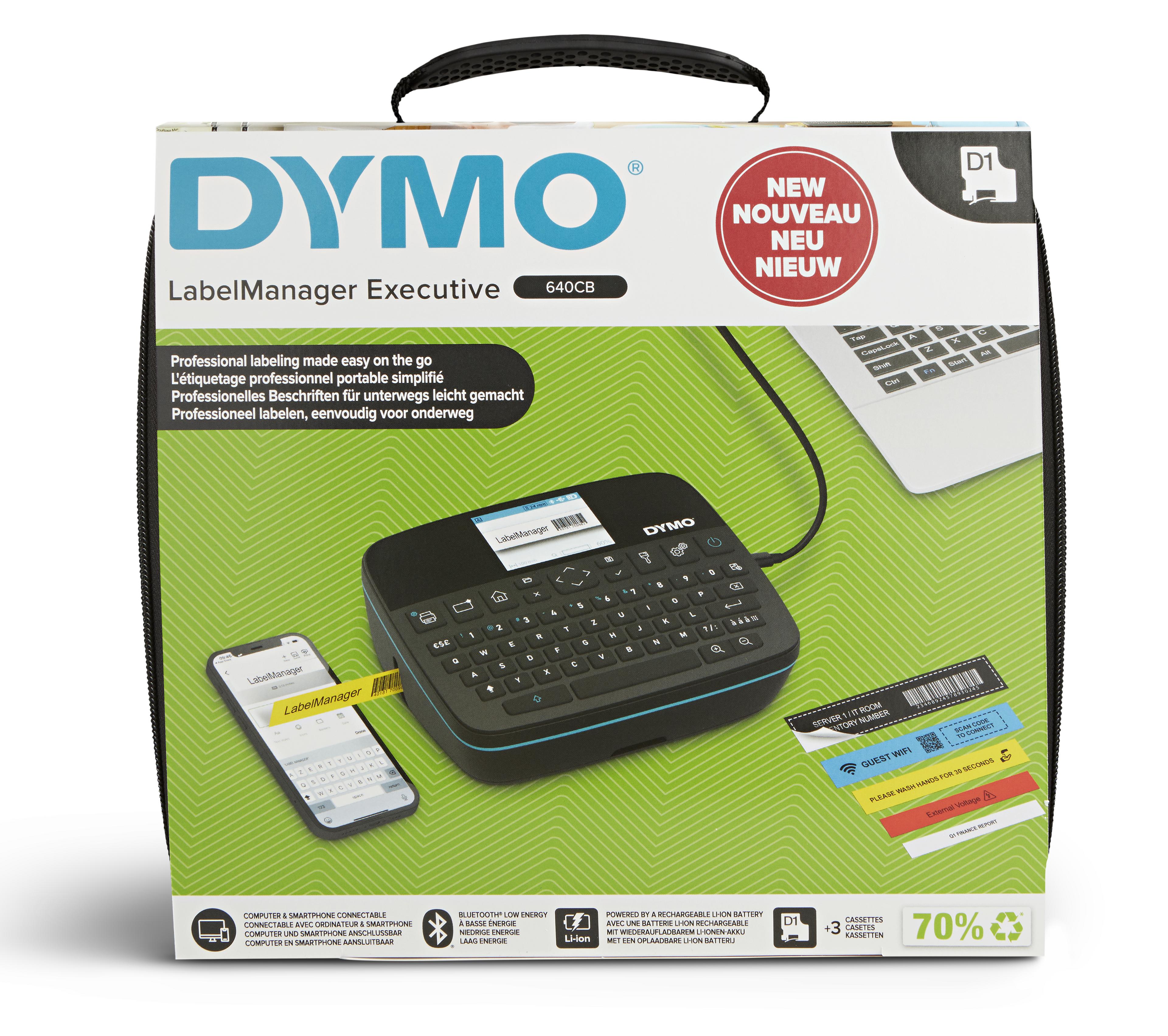 Dymo LabelManager 640 CB Beschriftung