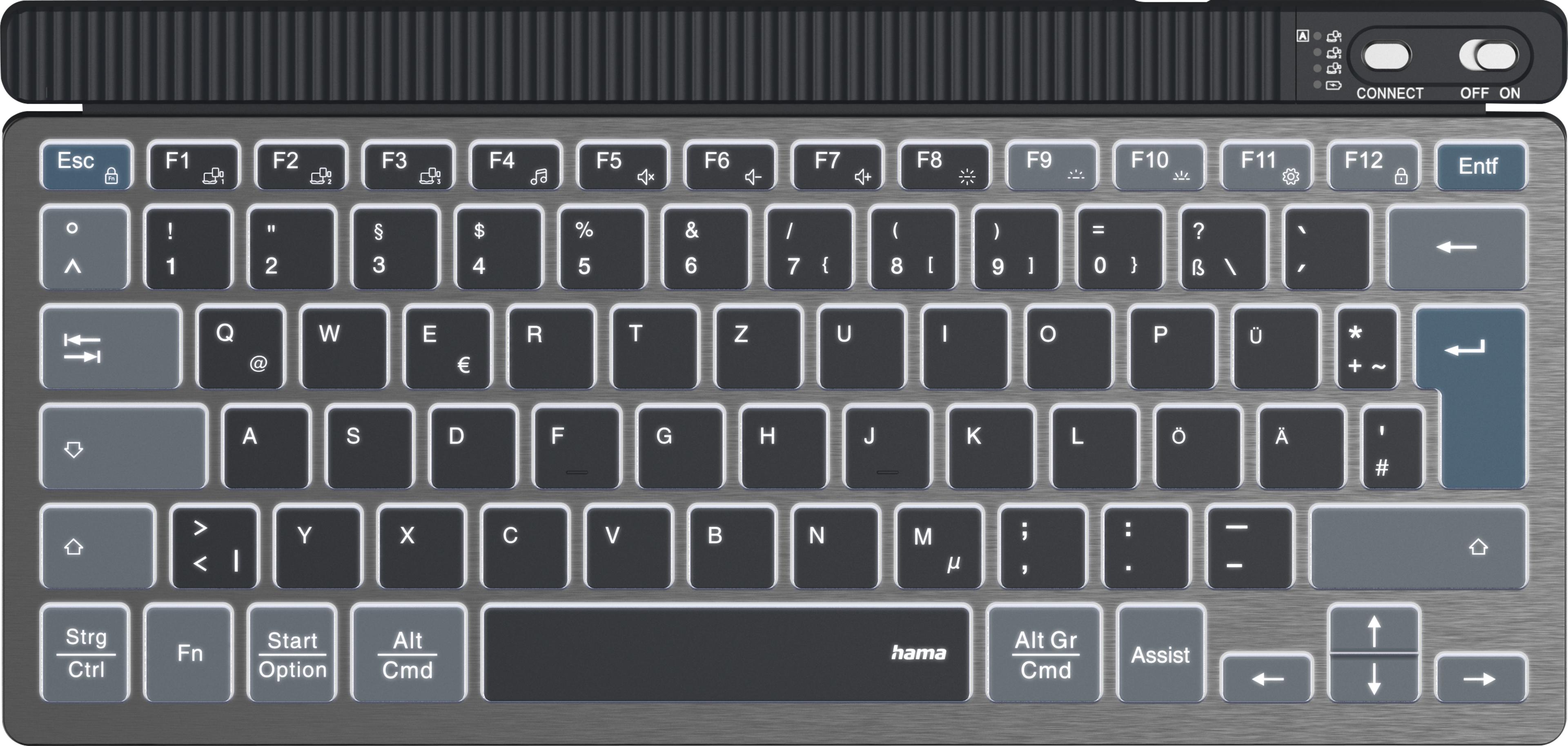 Hama WK-700 Multi-Device-Tastatur