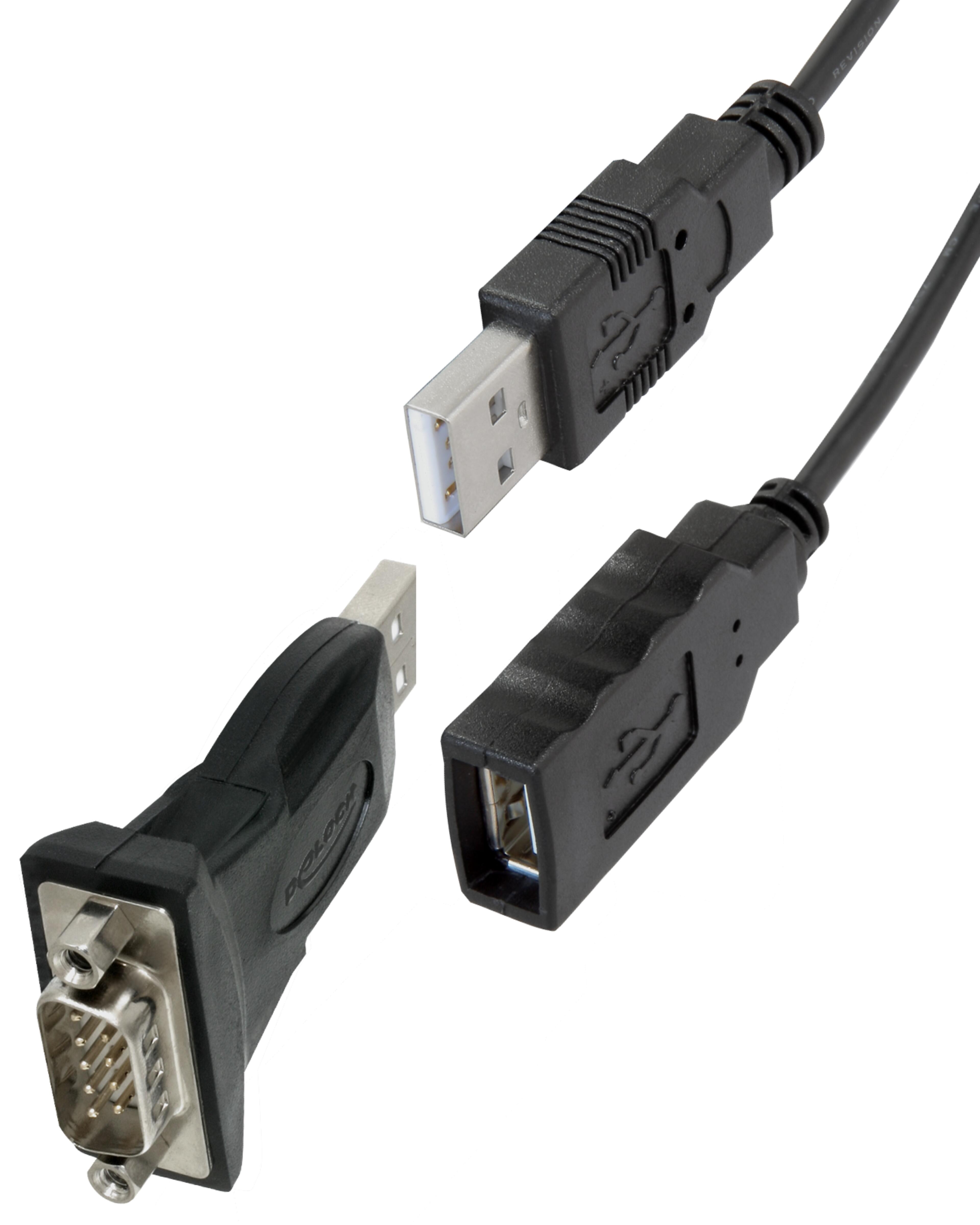 Adapter DB9St (RS232)-USB Typ A St