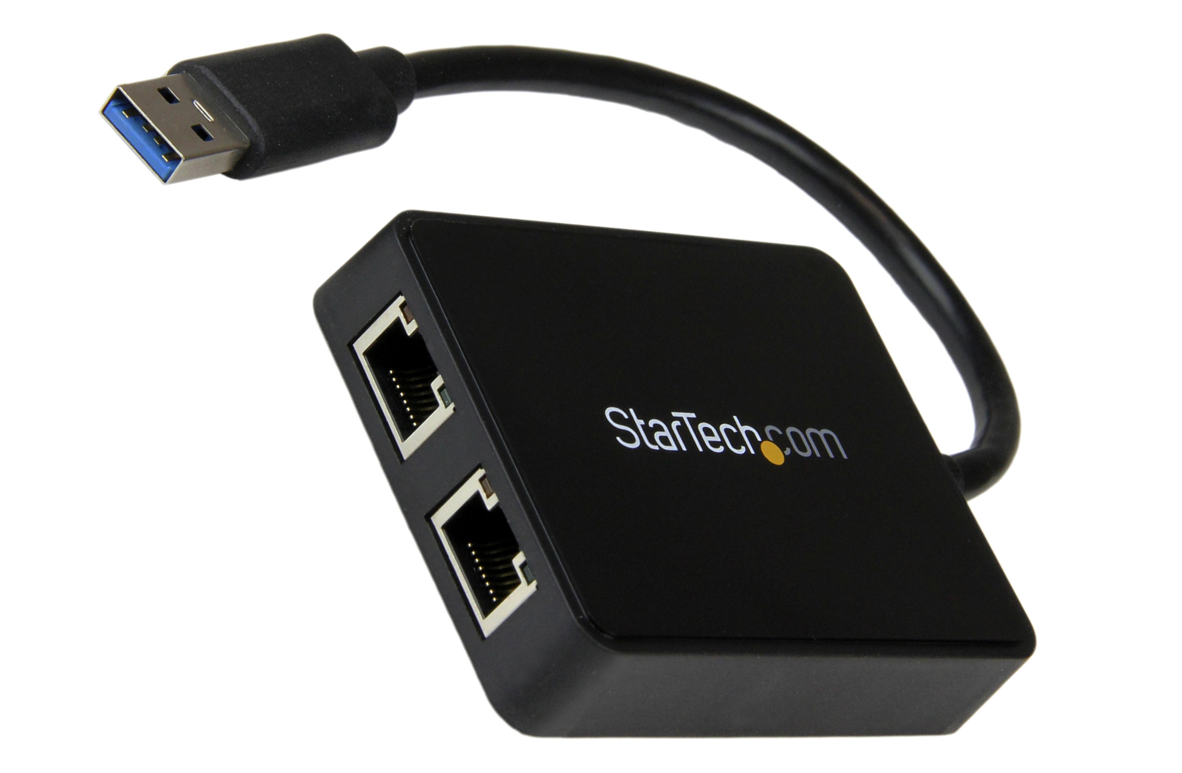 Adattatore USB 3.0 - 2 Gigabit Ethernet