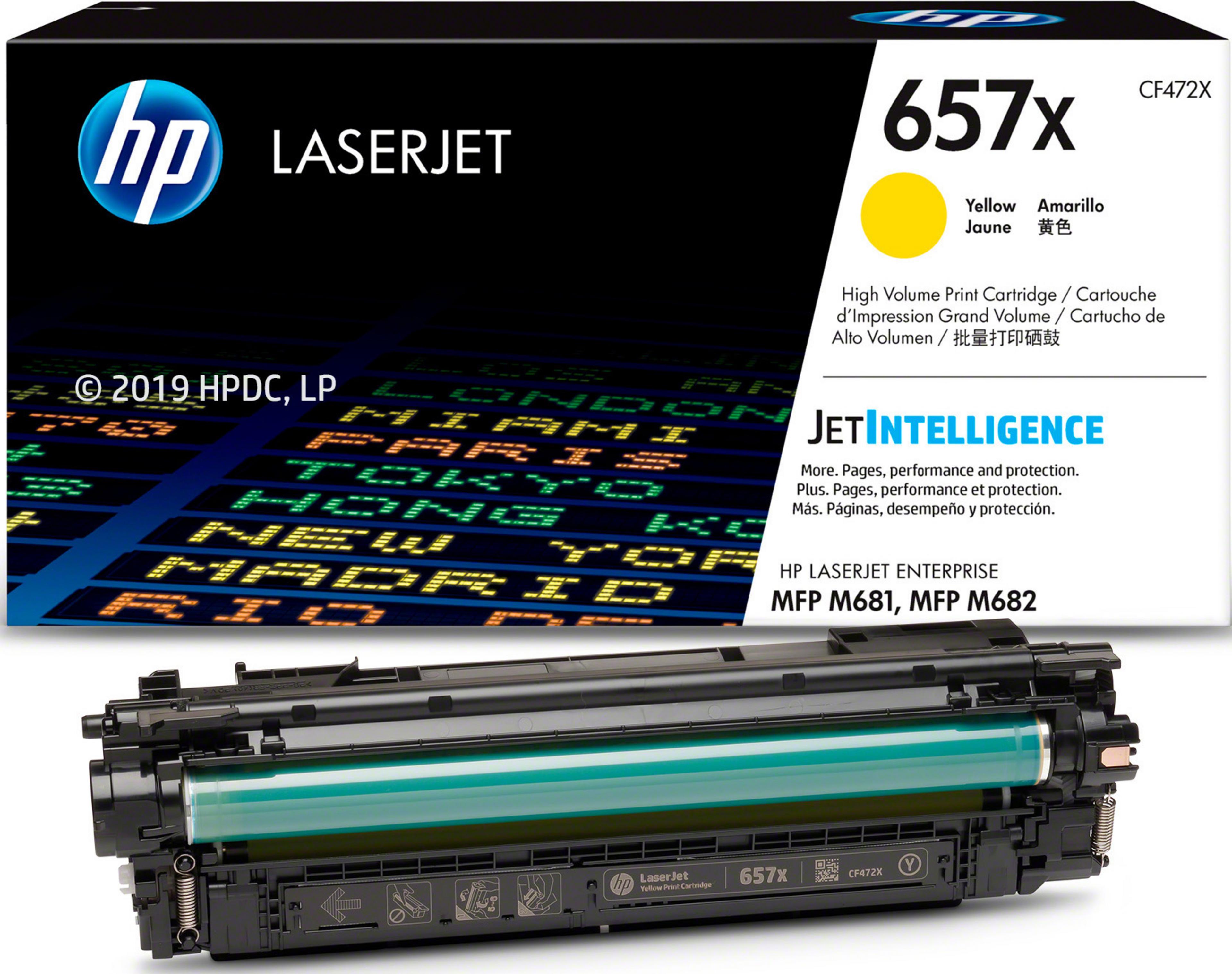 HP 657X Toner Yellow
