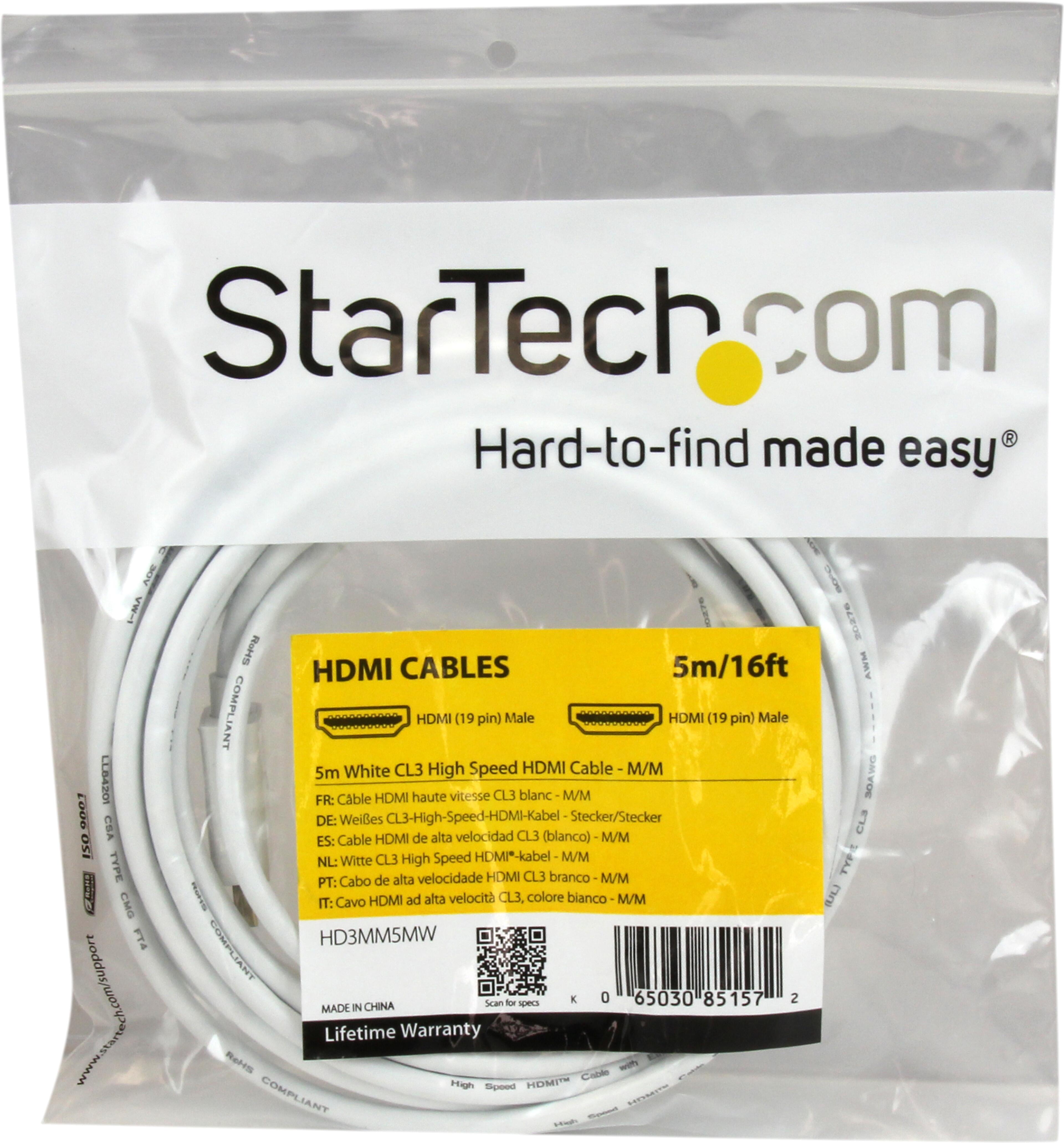 StarTech HDMI Cable 5m