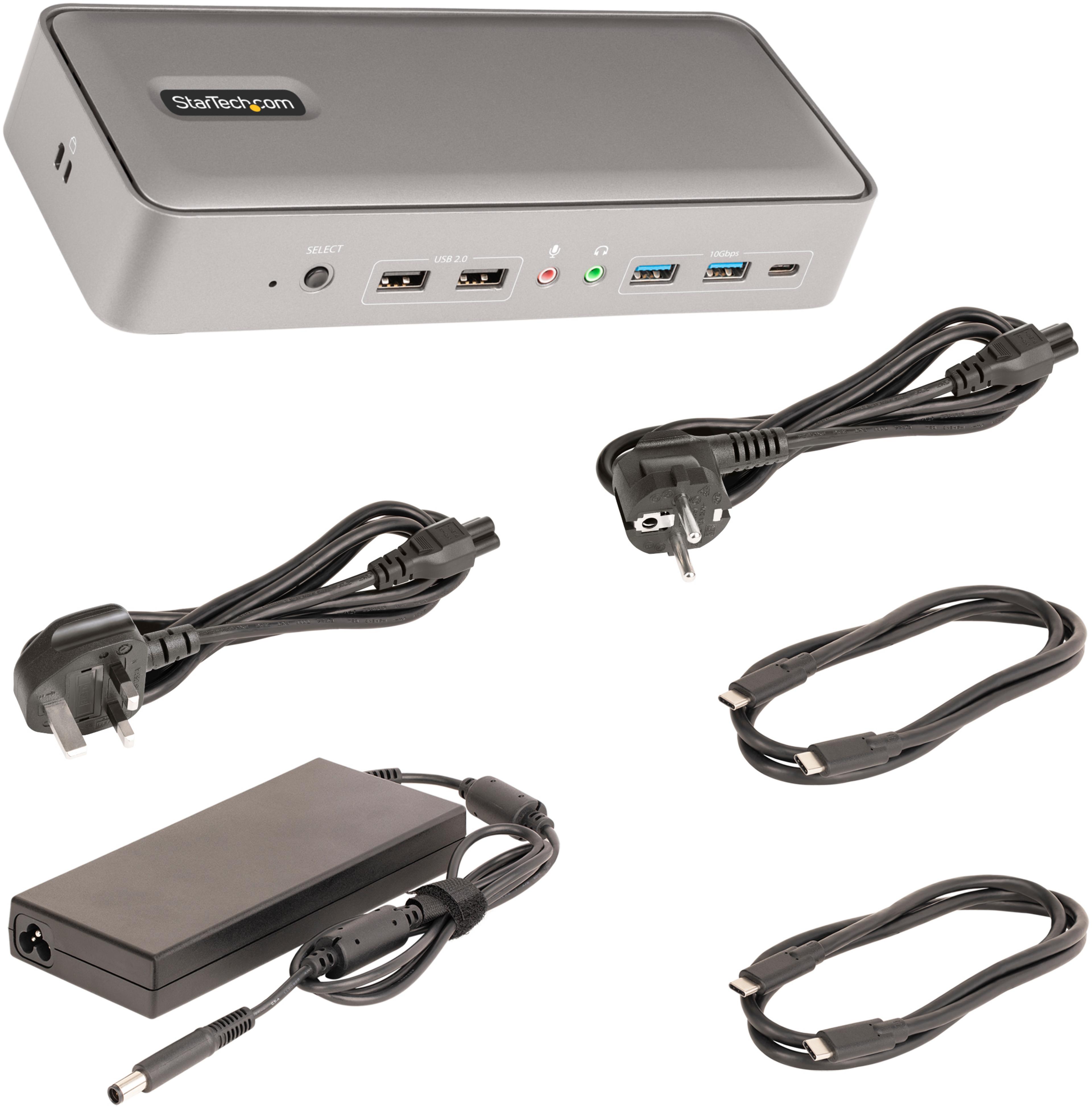 StarTech KVM USB-C - DP/USB-C Docking