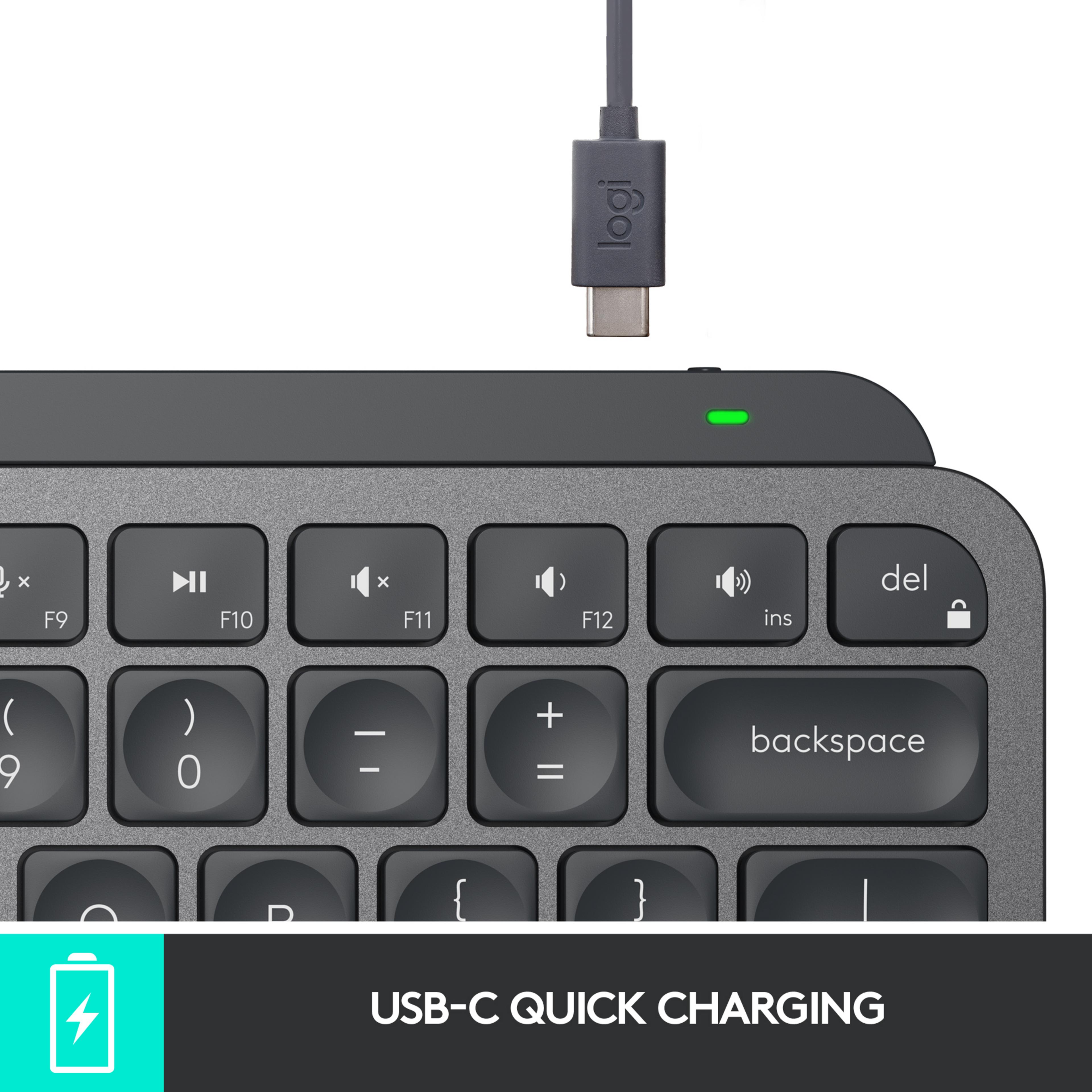 Logitech MX Keys Mini Keyboard Graphite