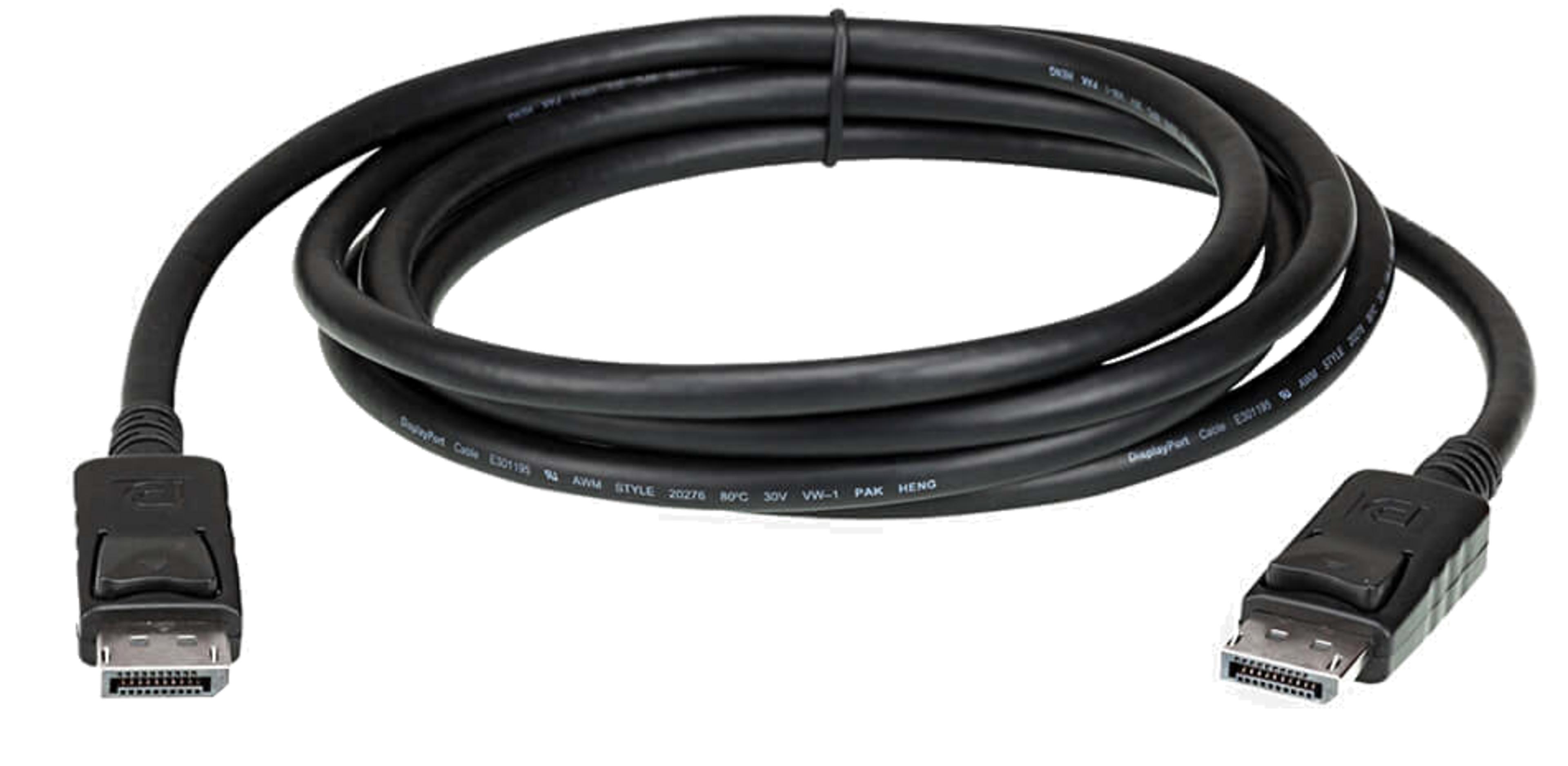 Câble KVM ATEN DP, USB, audio, 1,8 m