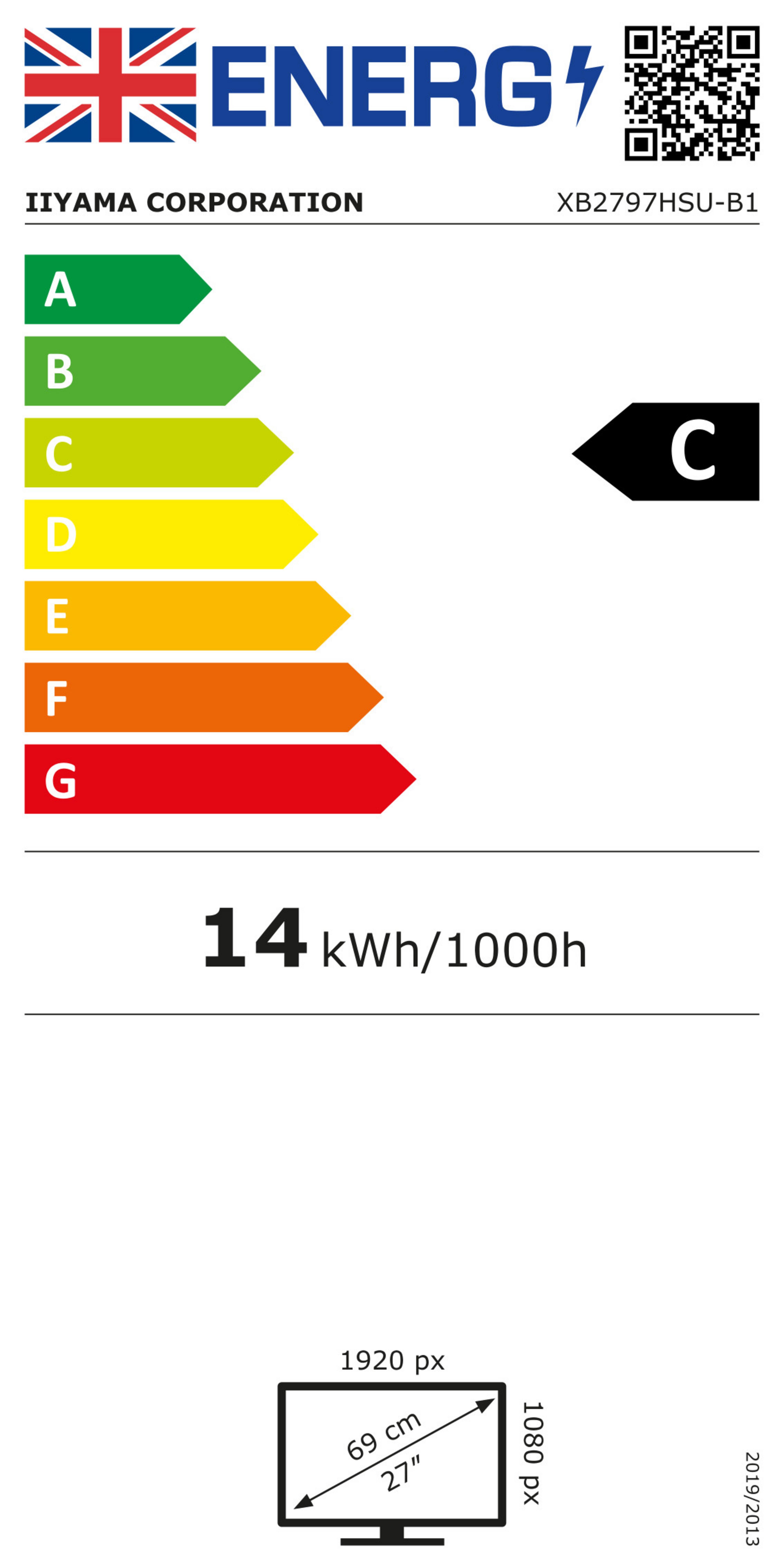 iiyama ProLite XB2797HSU-B1 Monitor