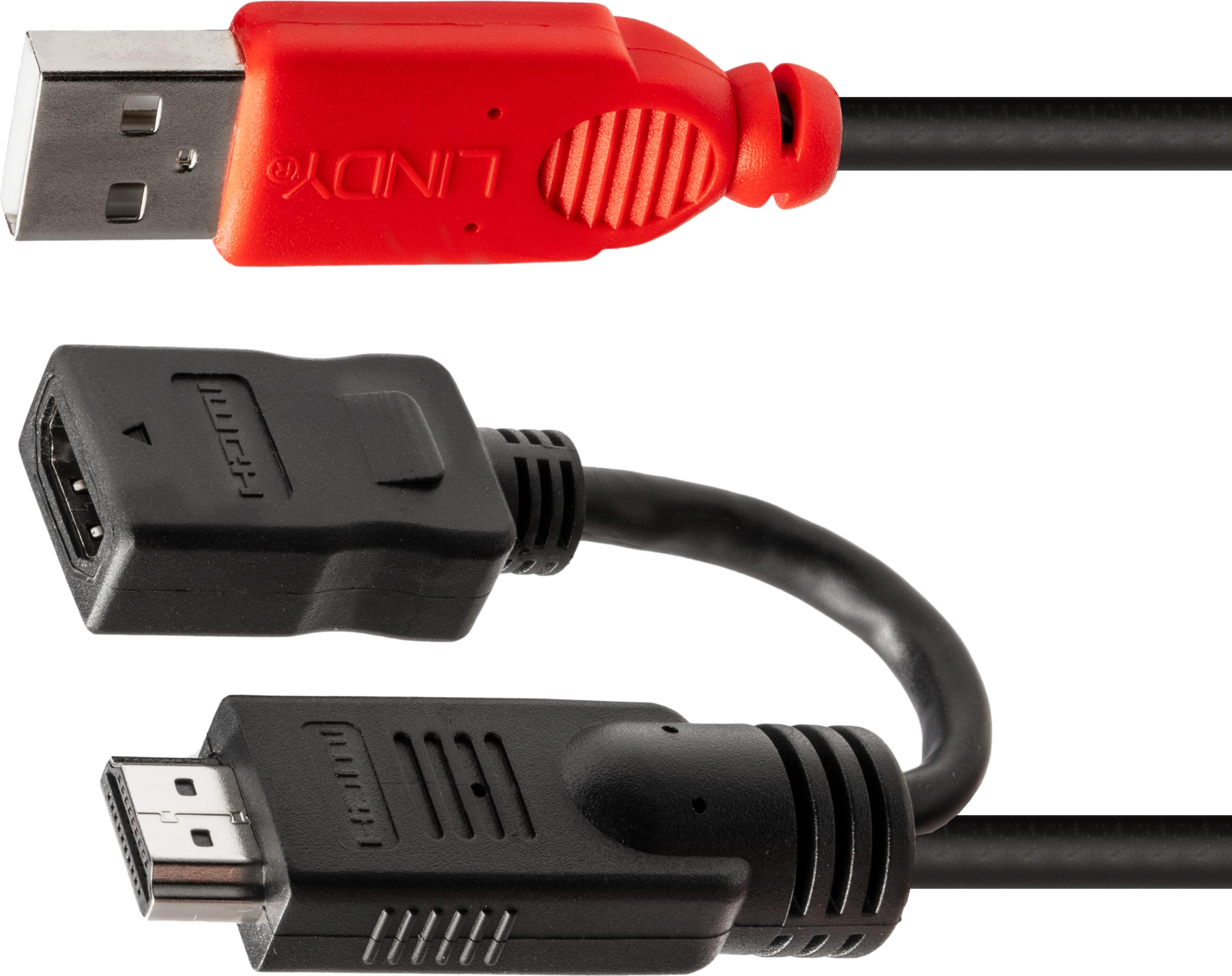 Adattatore HDMI(A) + corrente LINDY