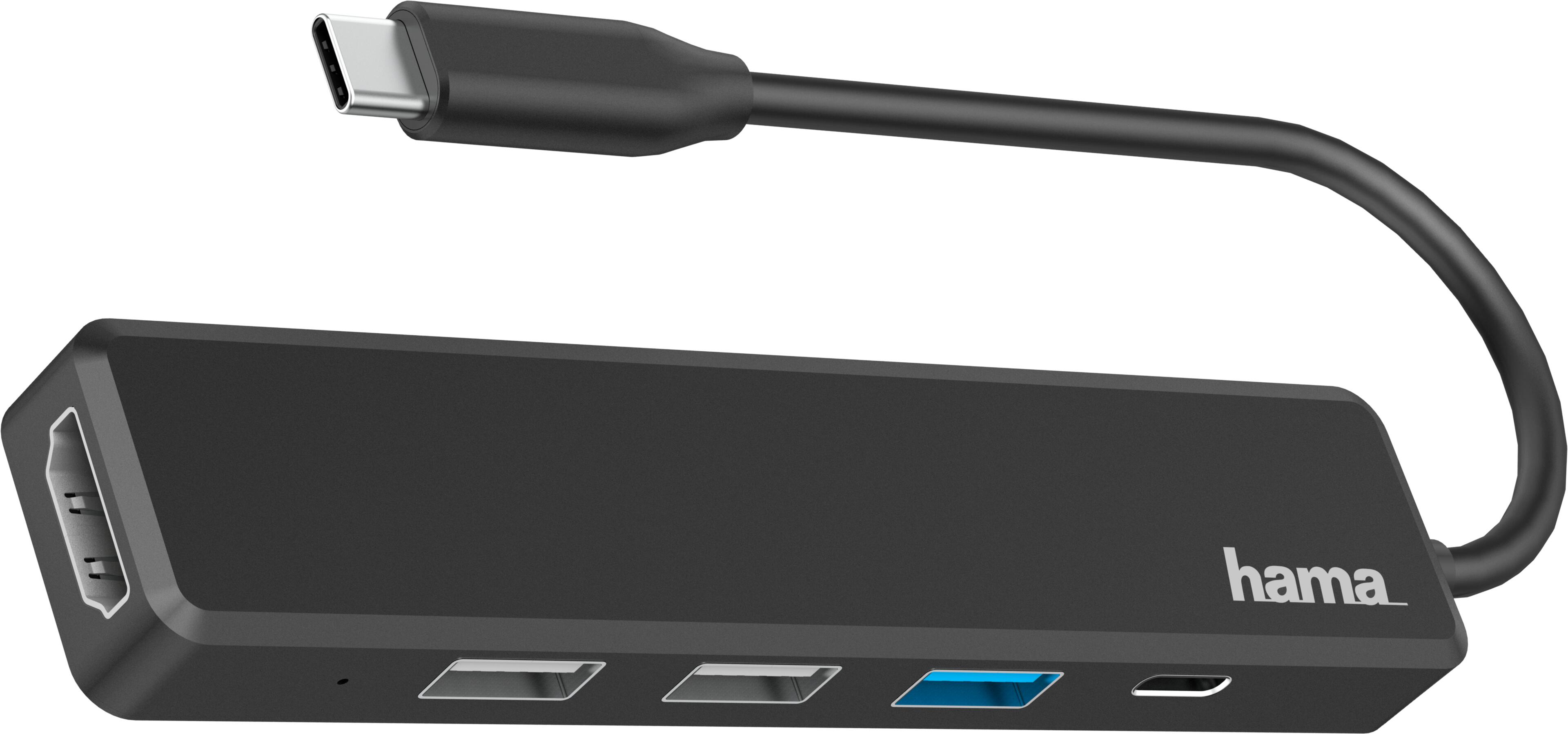 Hama USB Hub 2.0 4-port + HDMI
