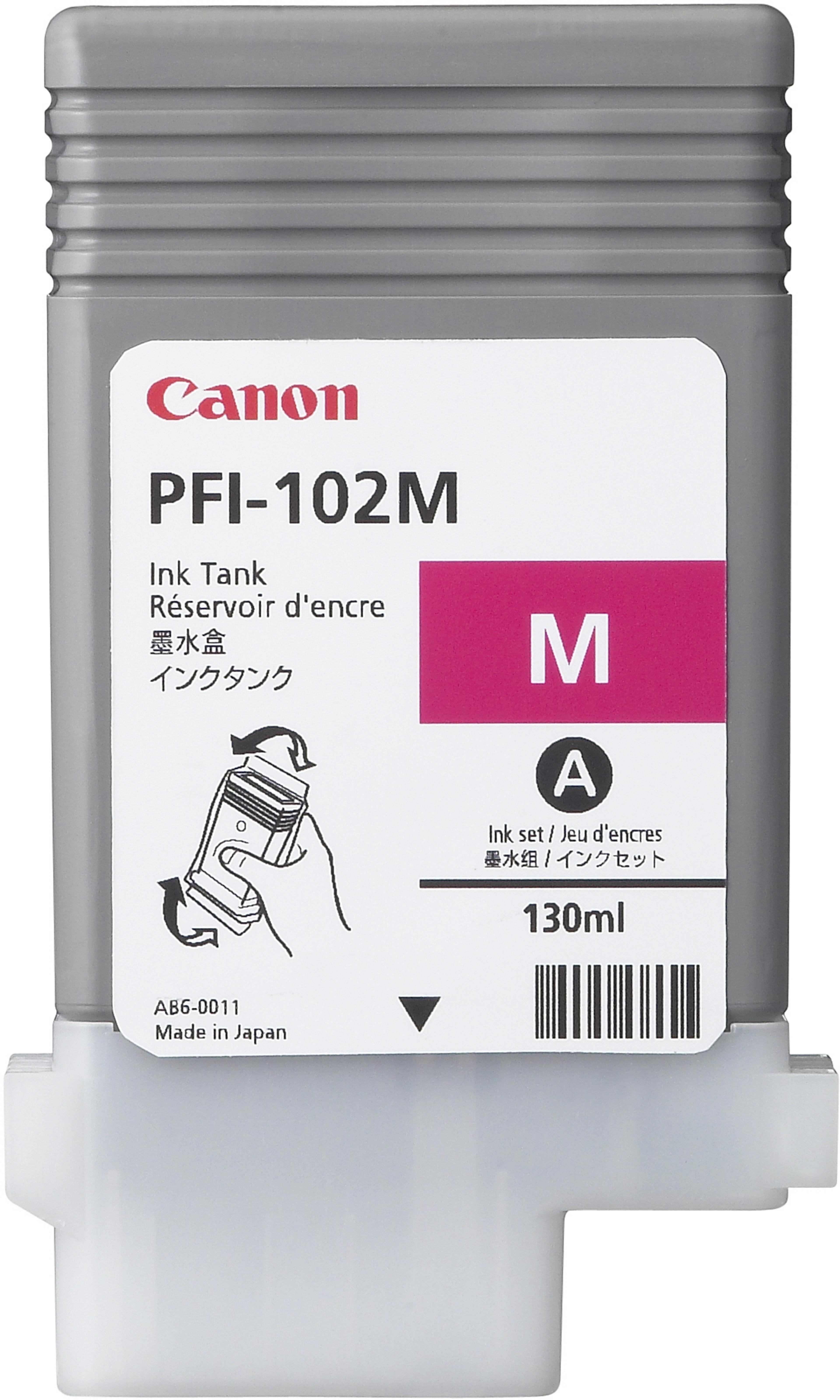 Canon PFI-102M Ink Magenta