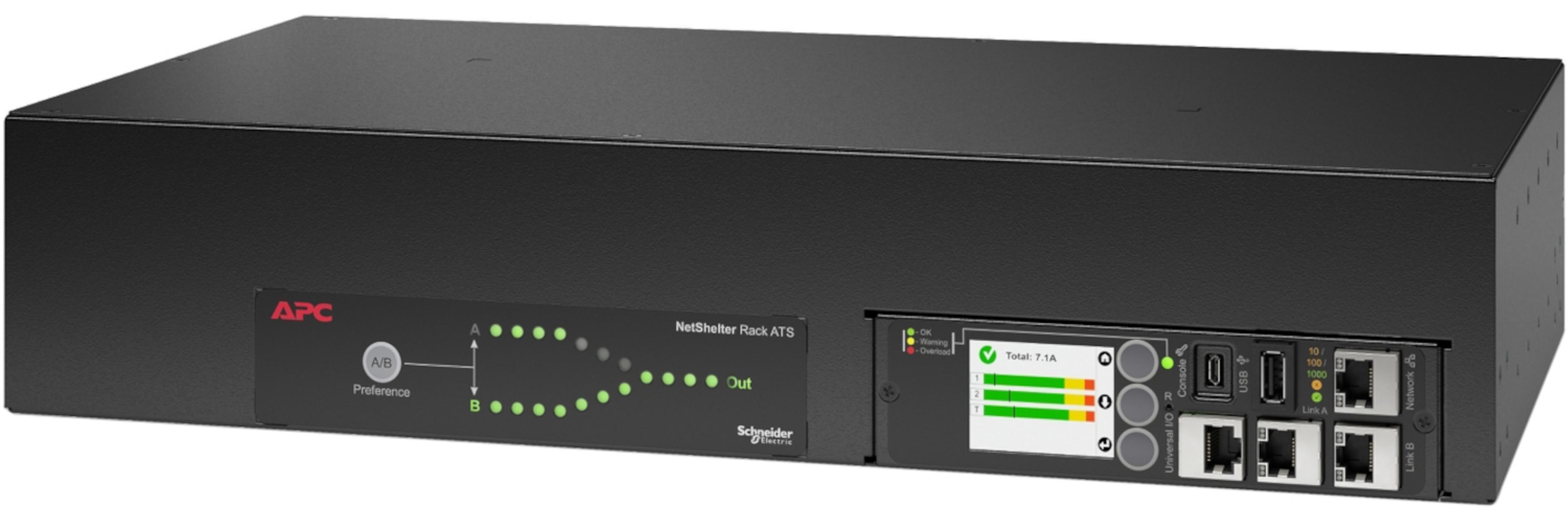 Rack APC ATS, 32 A, IEC309