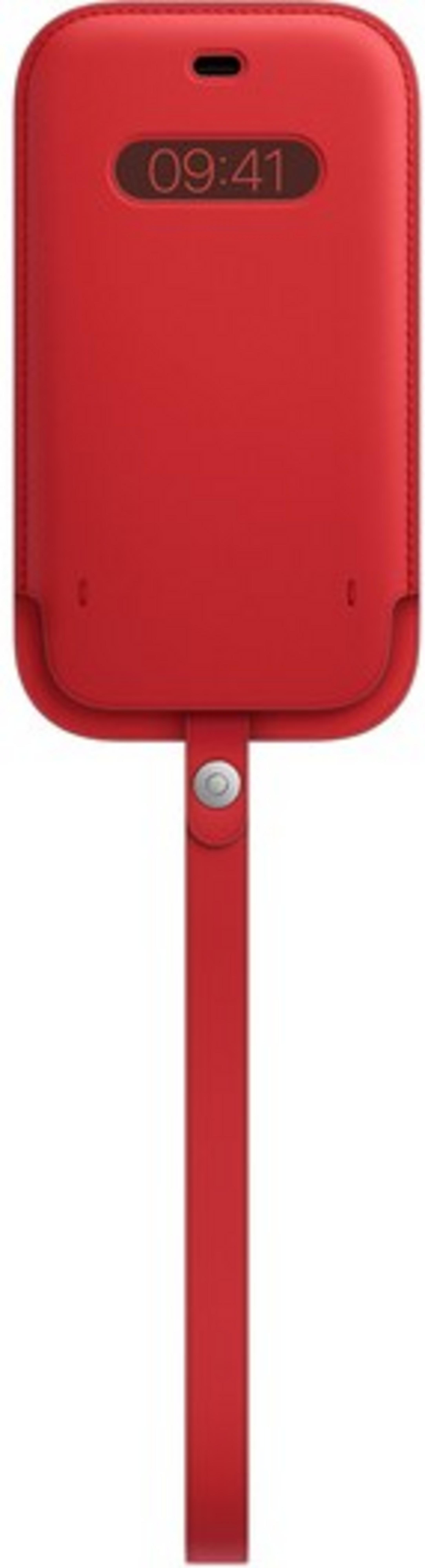 Apple iPhone 12/12Pro Leather Case Red