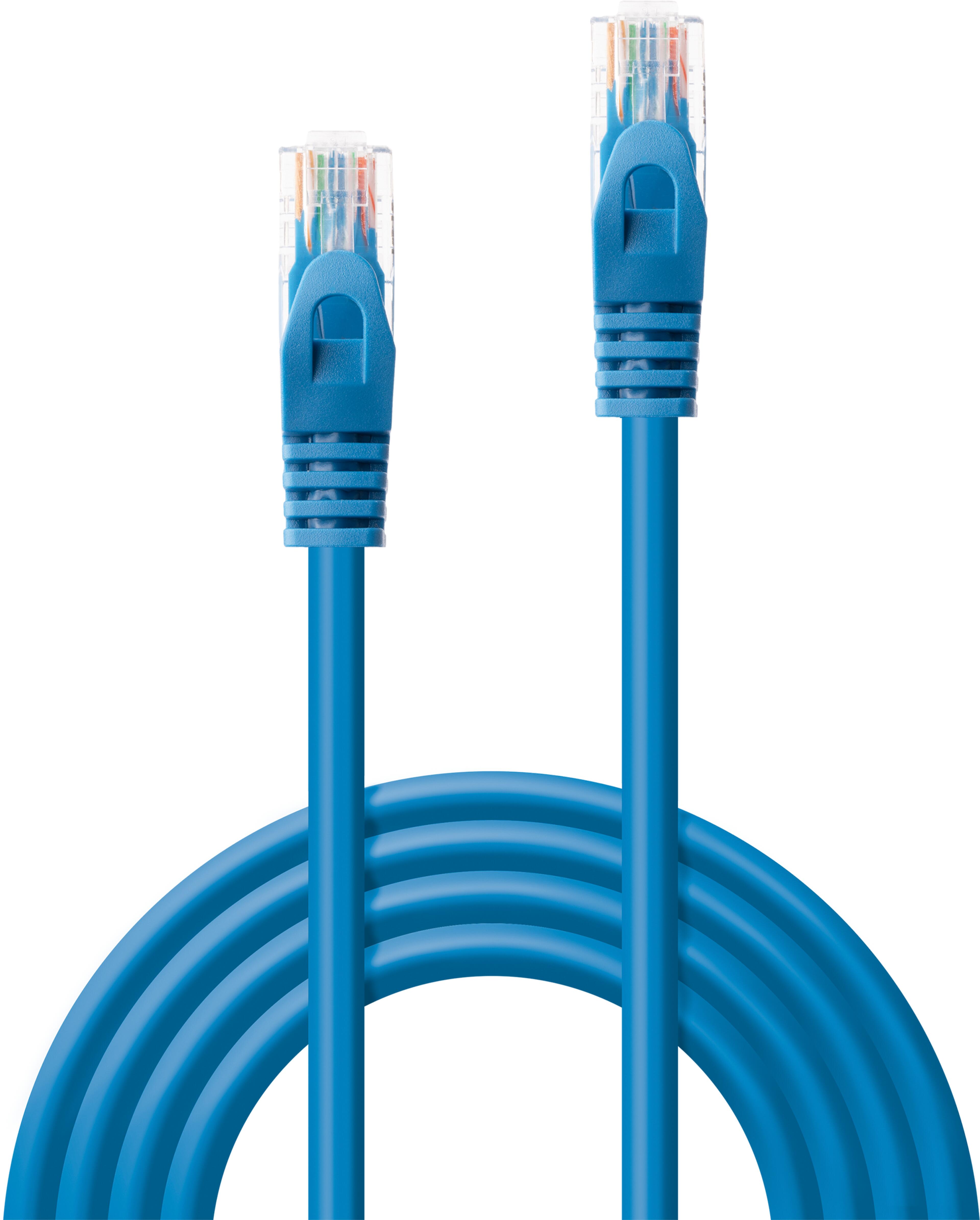 Patch Cable RJ45 U/UTP Cat6 5m Blue