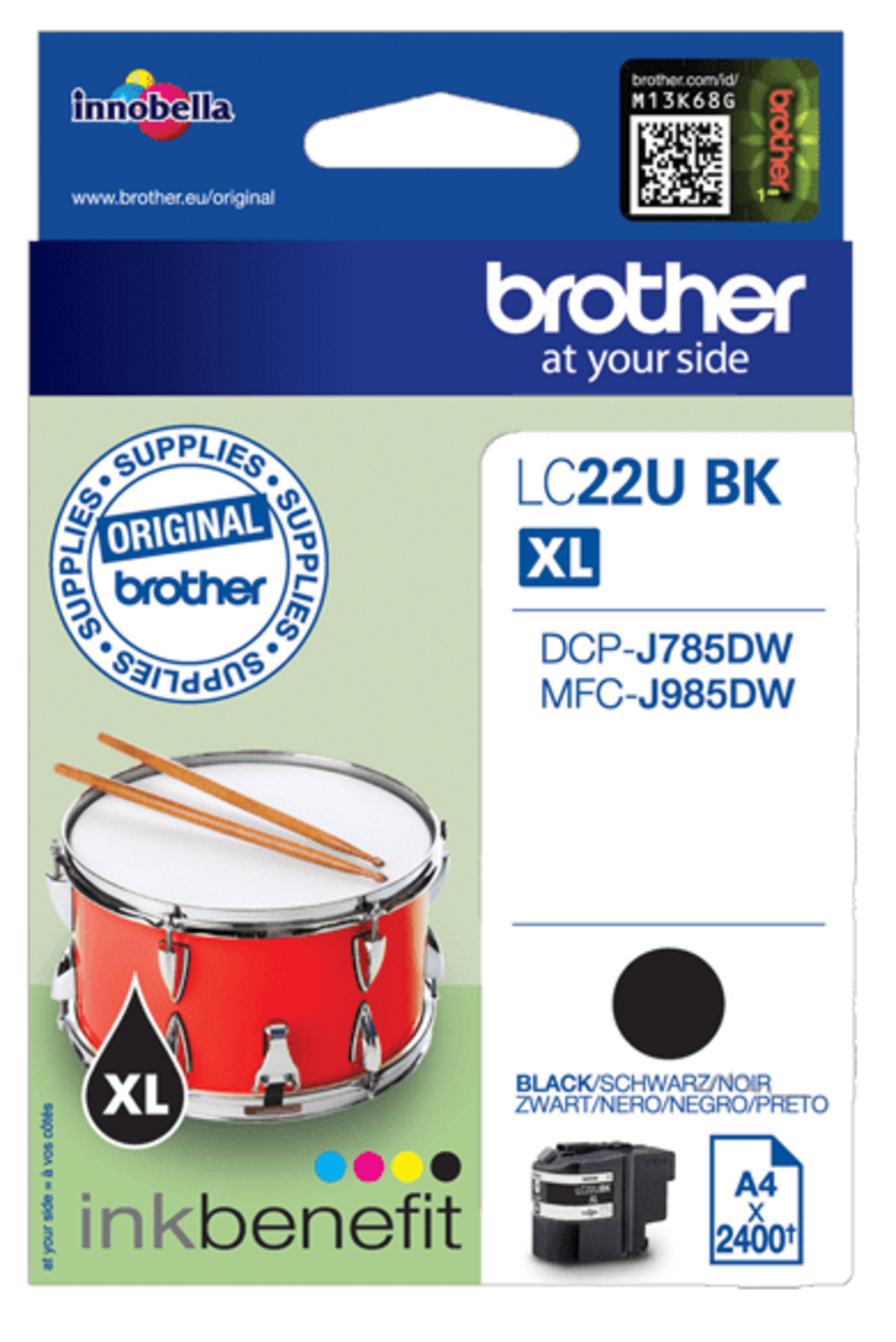 Brother LC-22UBK Ink Black