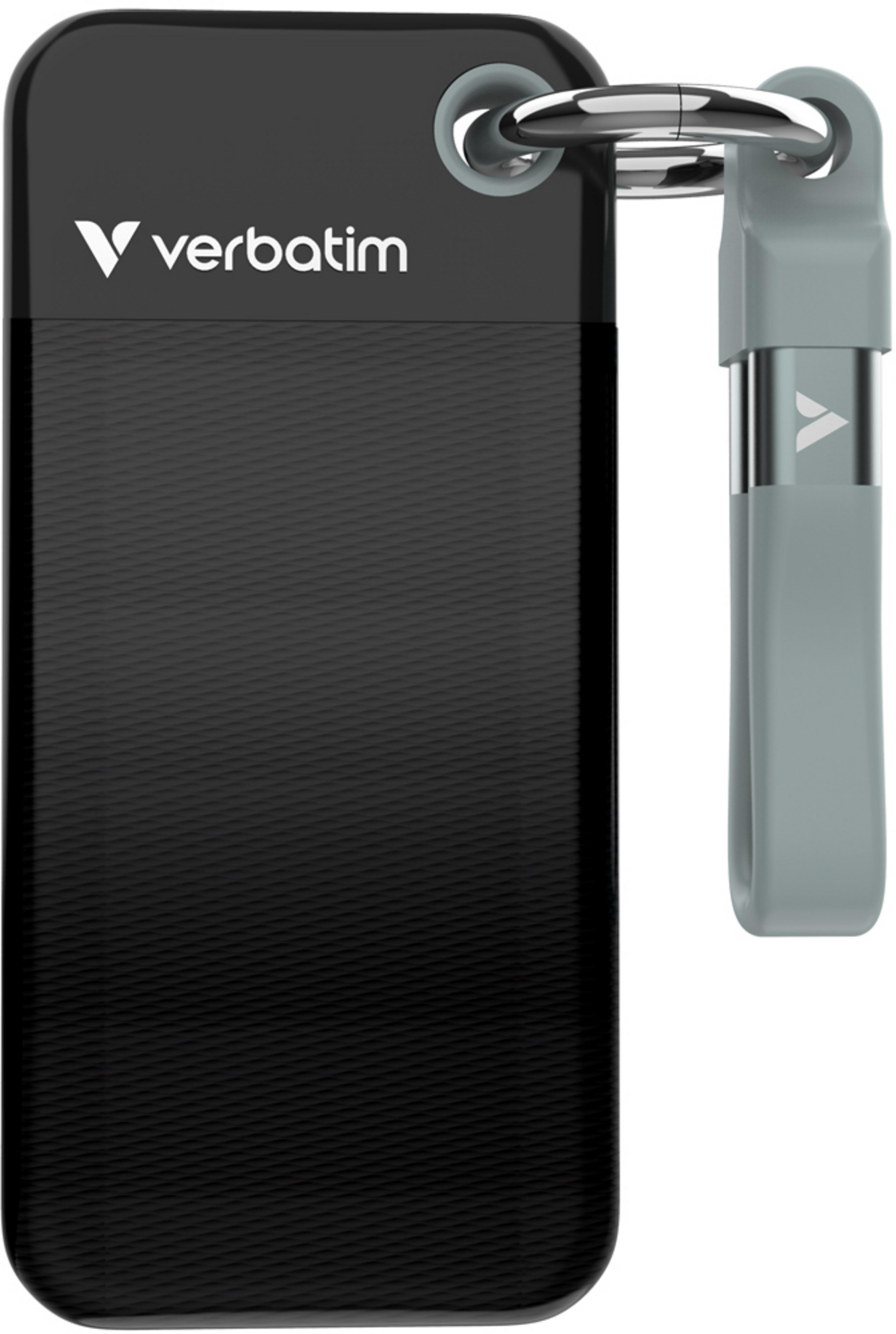 Verbatim Pocket 2TB SSD Black/Grey
