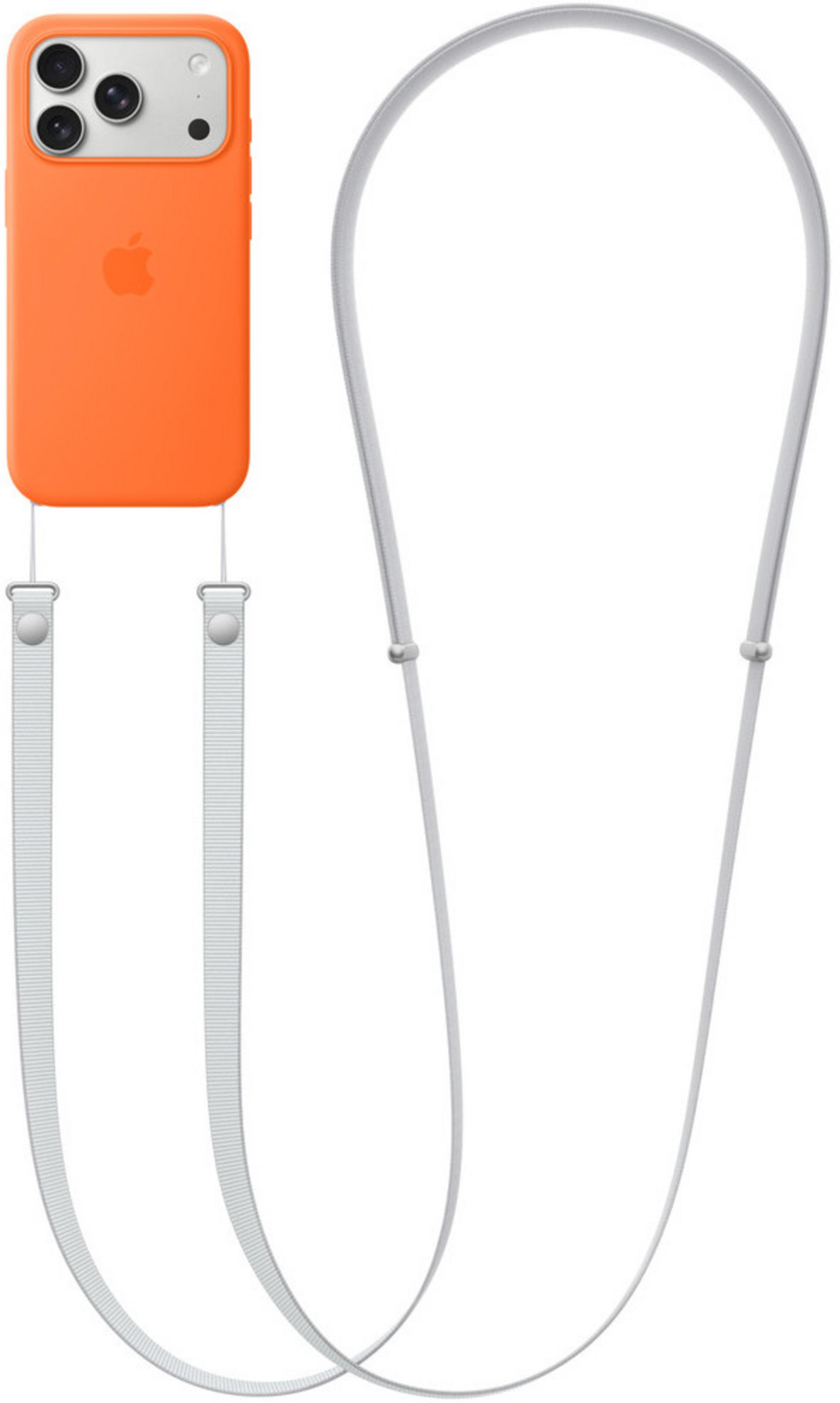 Apple Crossbody Band hellgrau