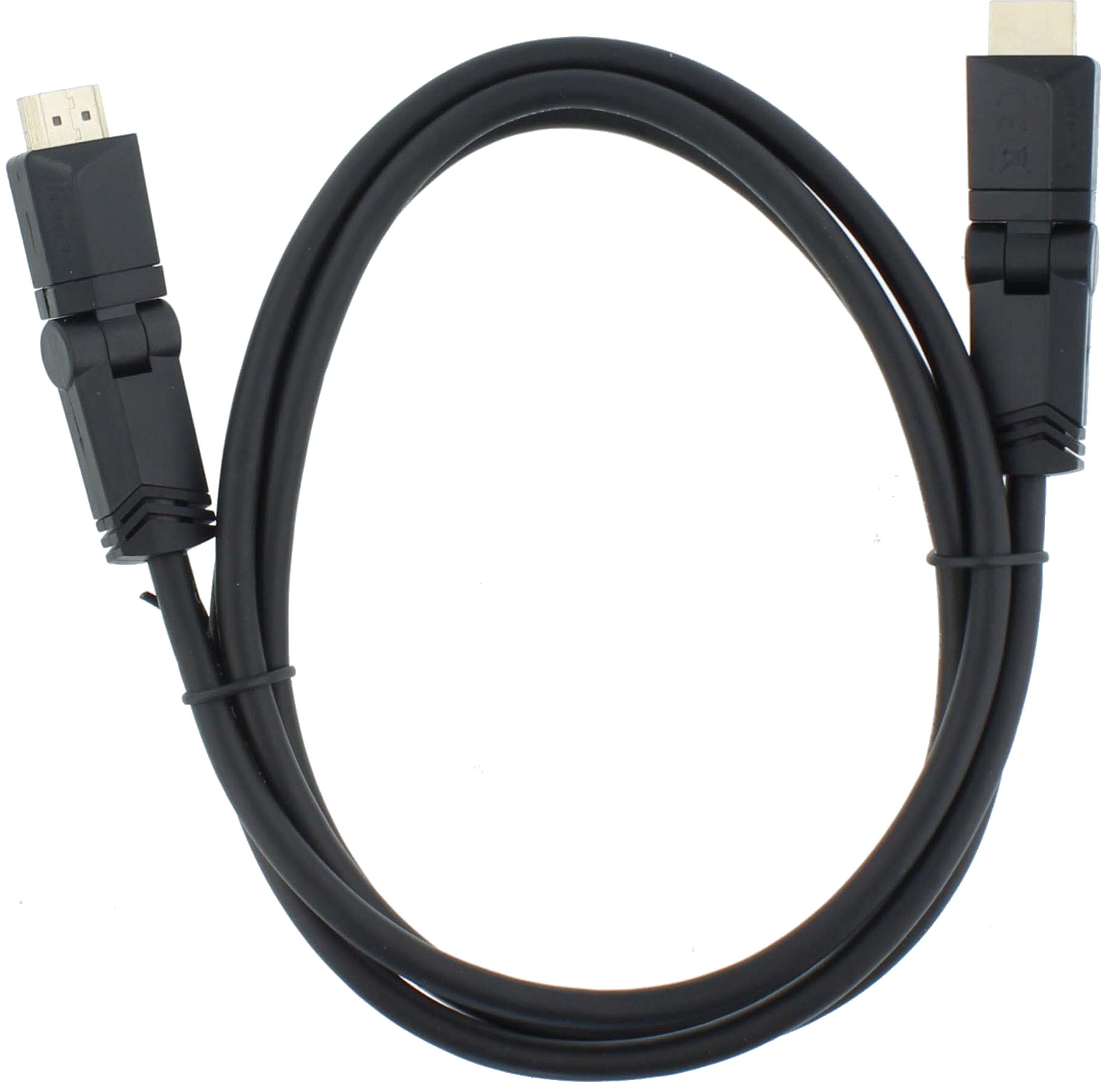Hama HDMI Kabel 90° 1,5 m