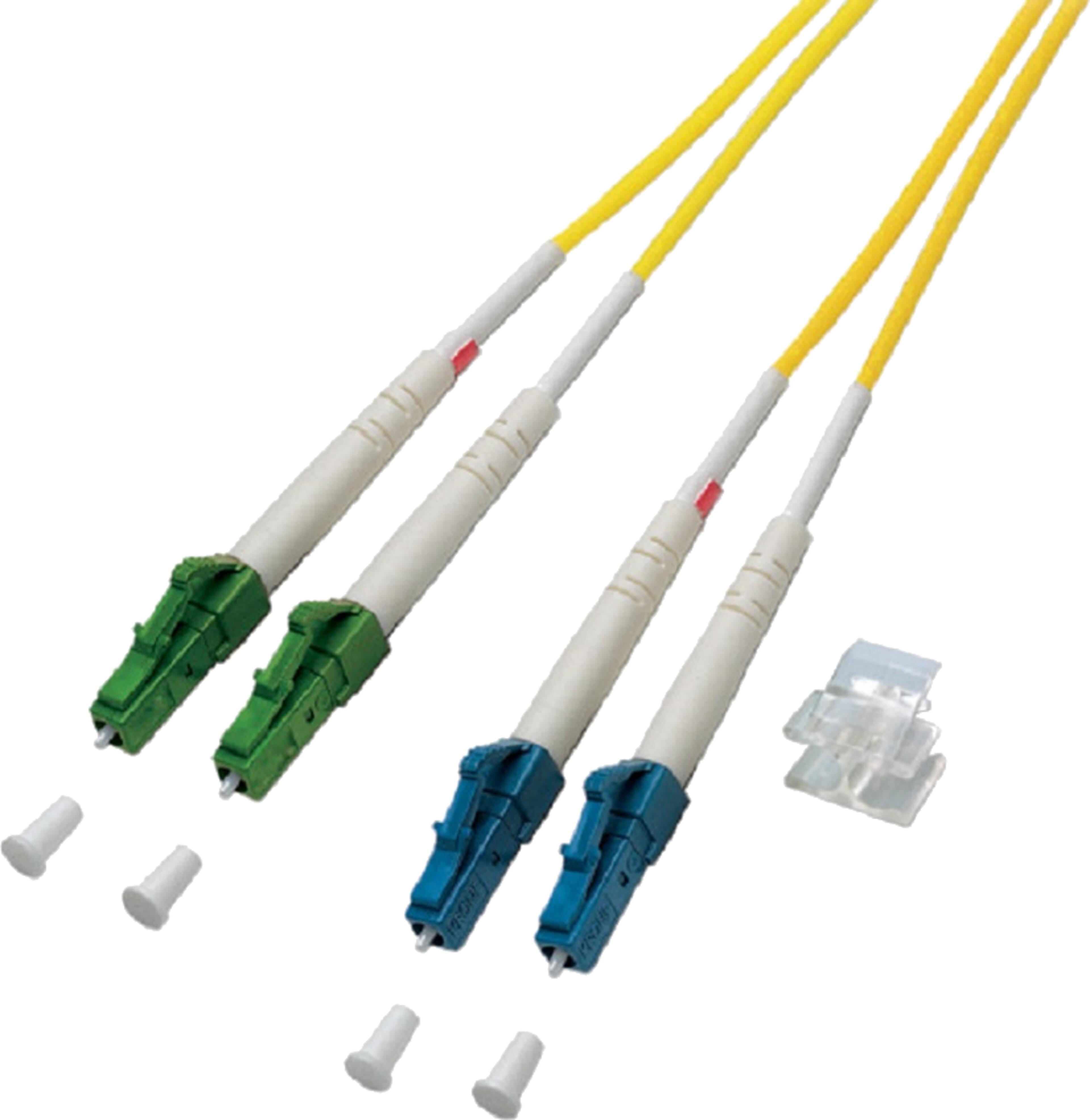 FO Duplex Patch Cable LC-LC 8° 9µ 1m