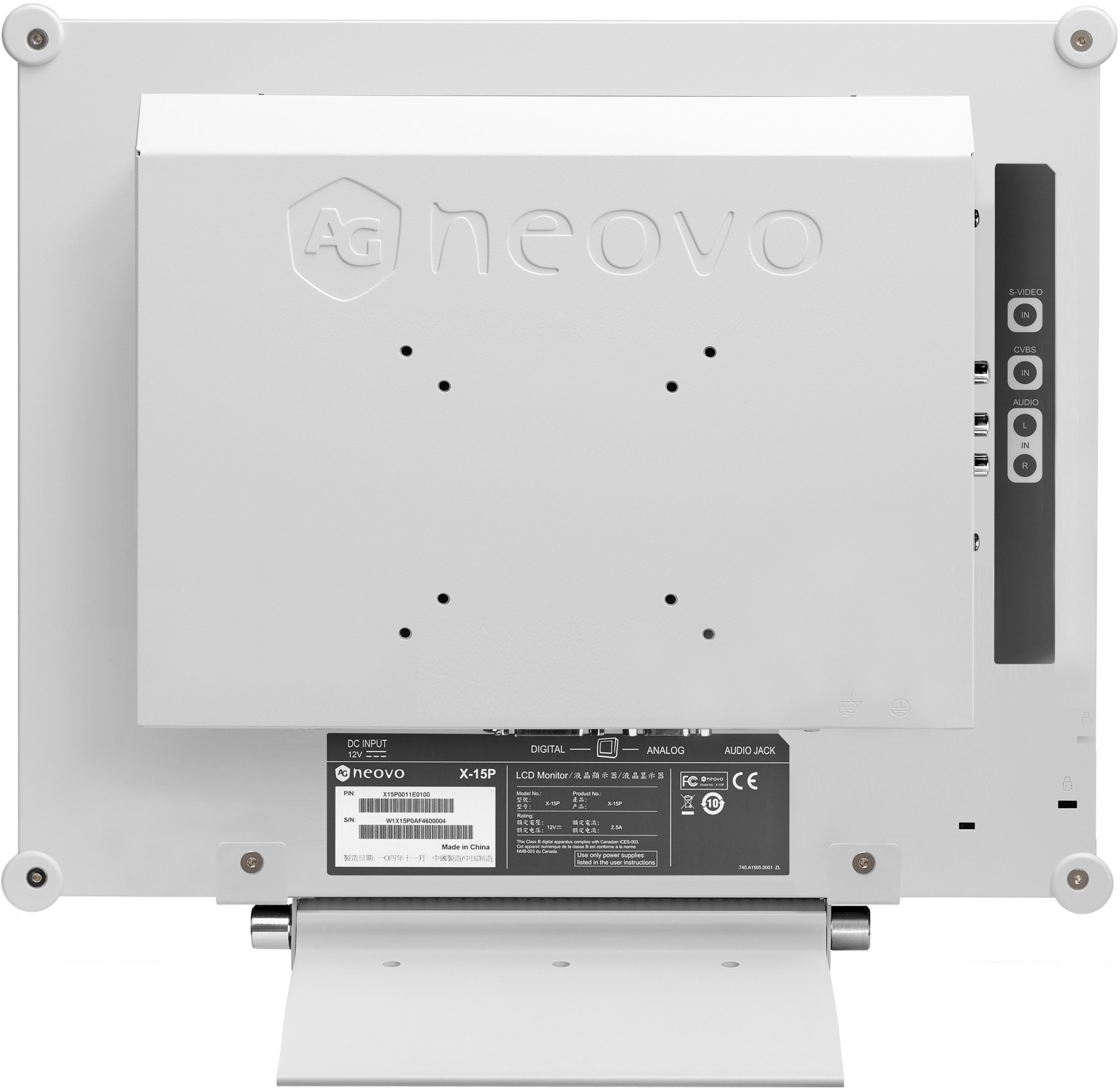 Écran AG neovo X-15Ew, blanc