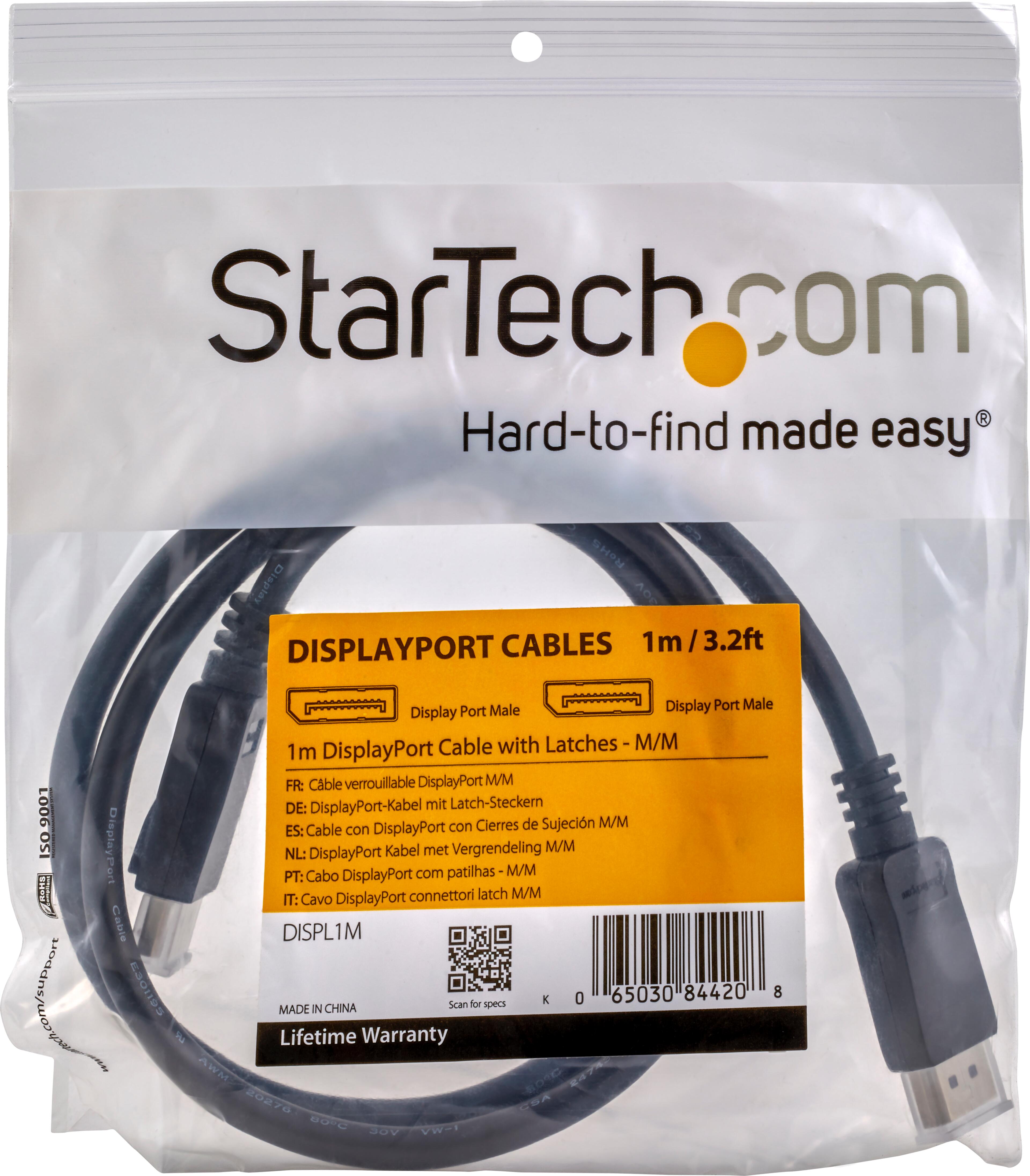 StarTech DisplayPort Cable 1m