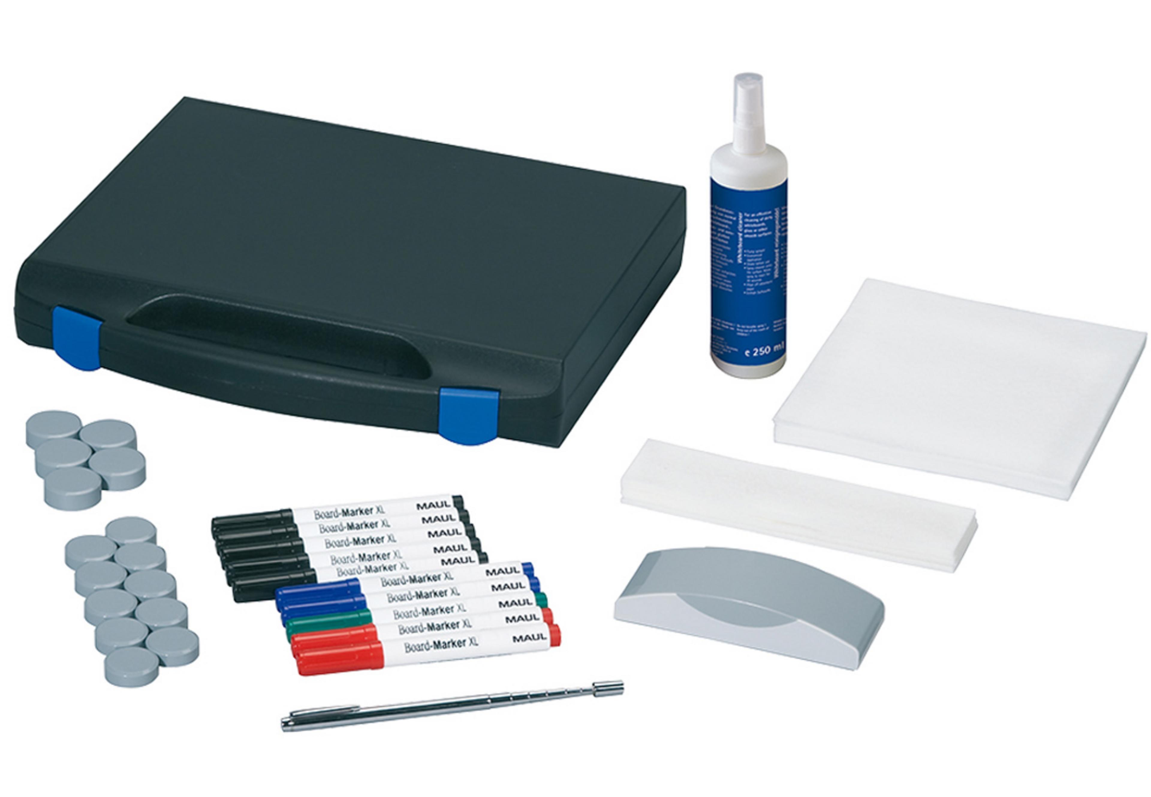 MAUL Whiteboard Accessory Kit in Case