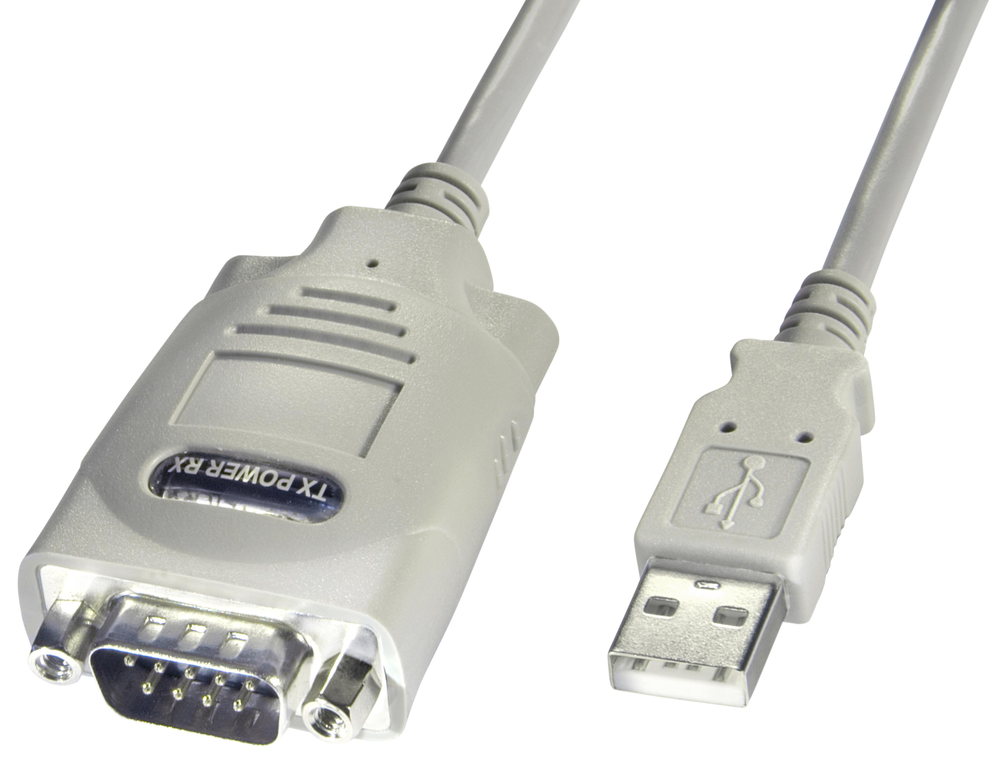 Adapter DB9St (RS422)-USB Typ A St 1 m