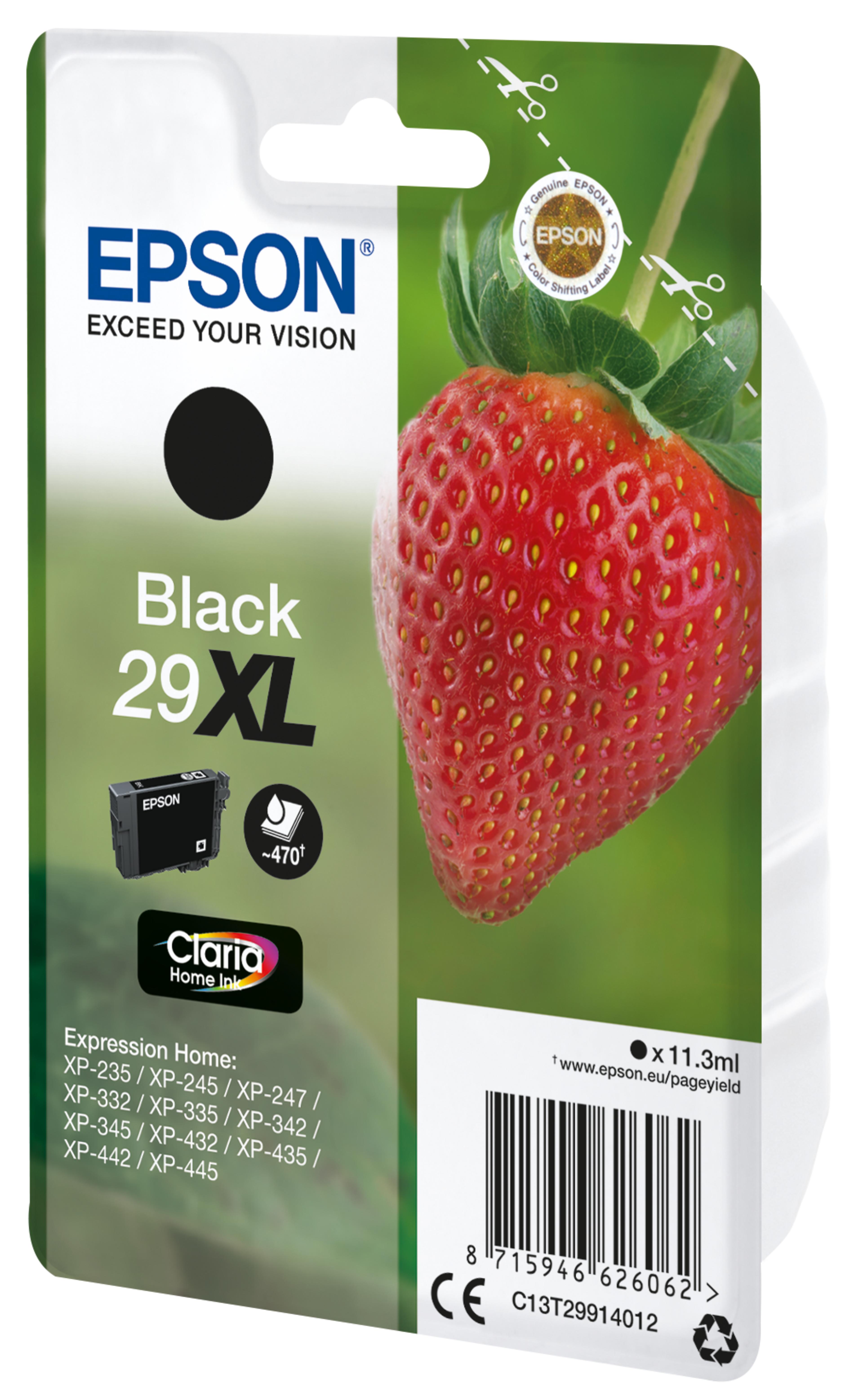 Encre Epson 29XL, noir