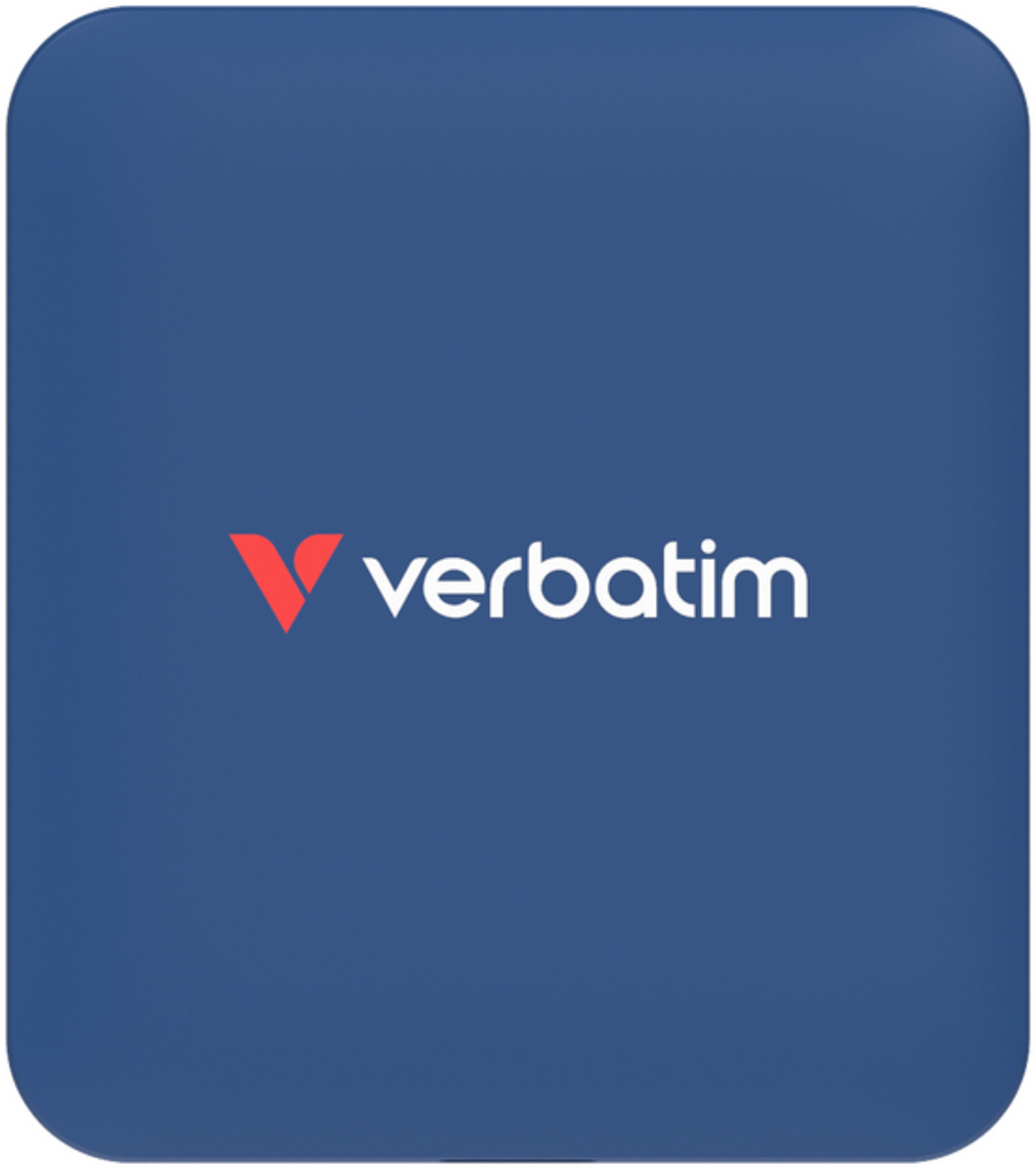 Verbatim SnapBack 1TB SSD Blue