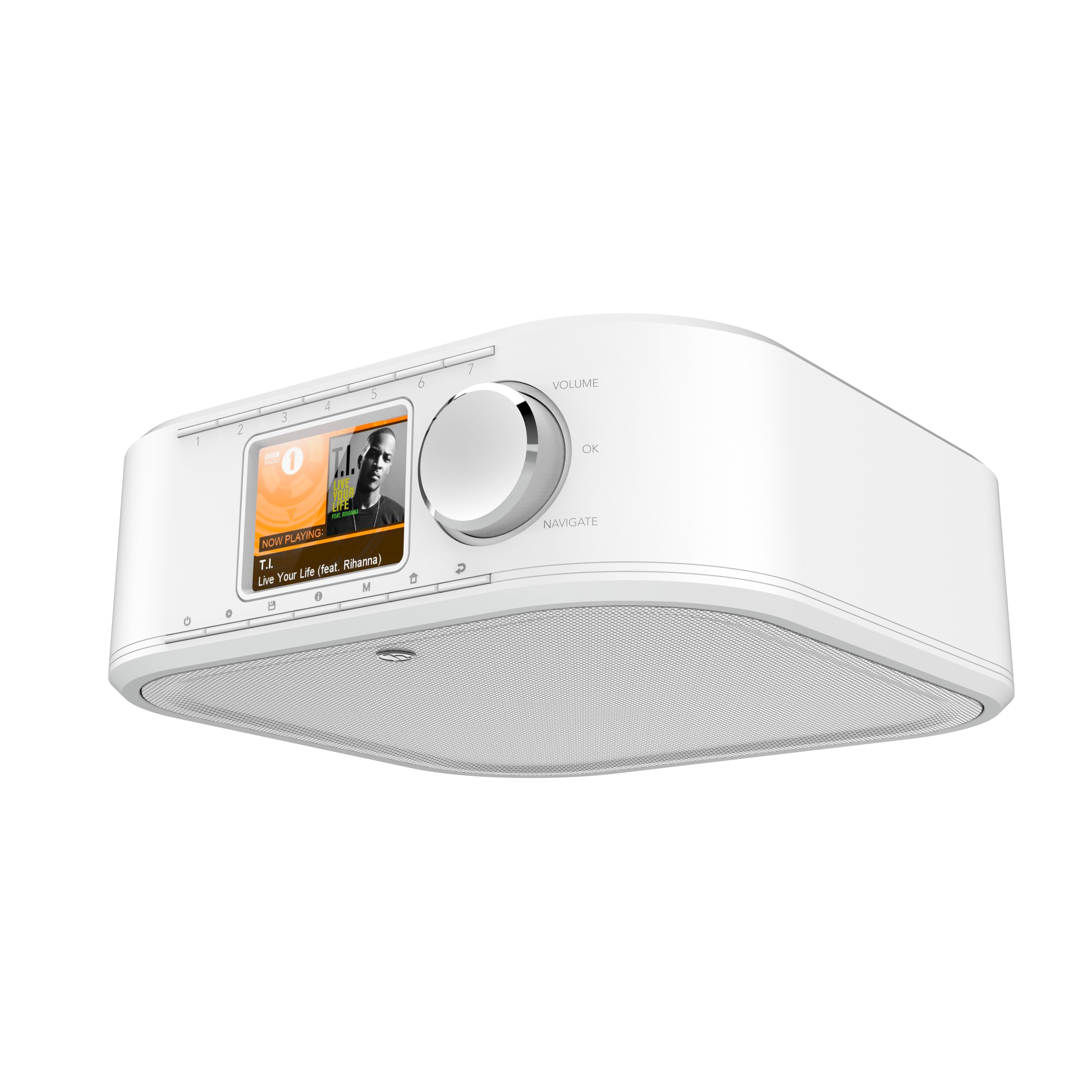 Hama DIR355BT Digitalradio weiß