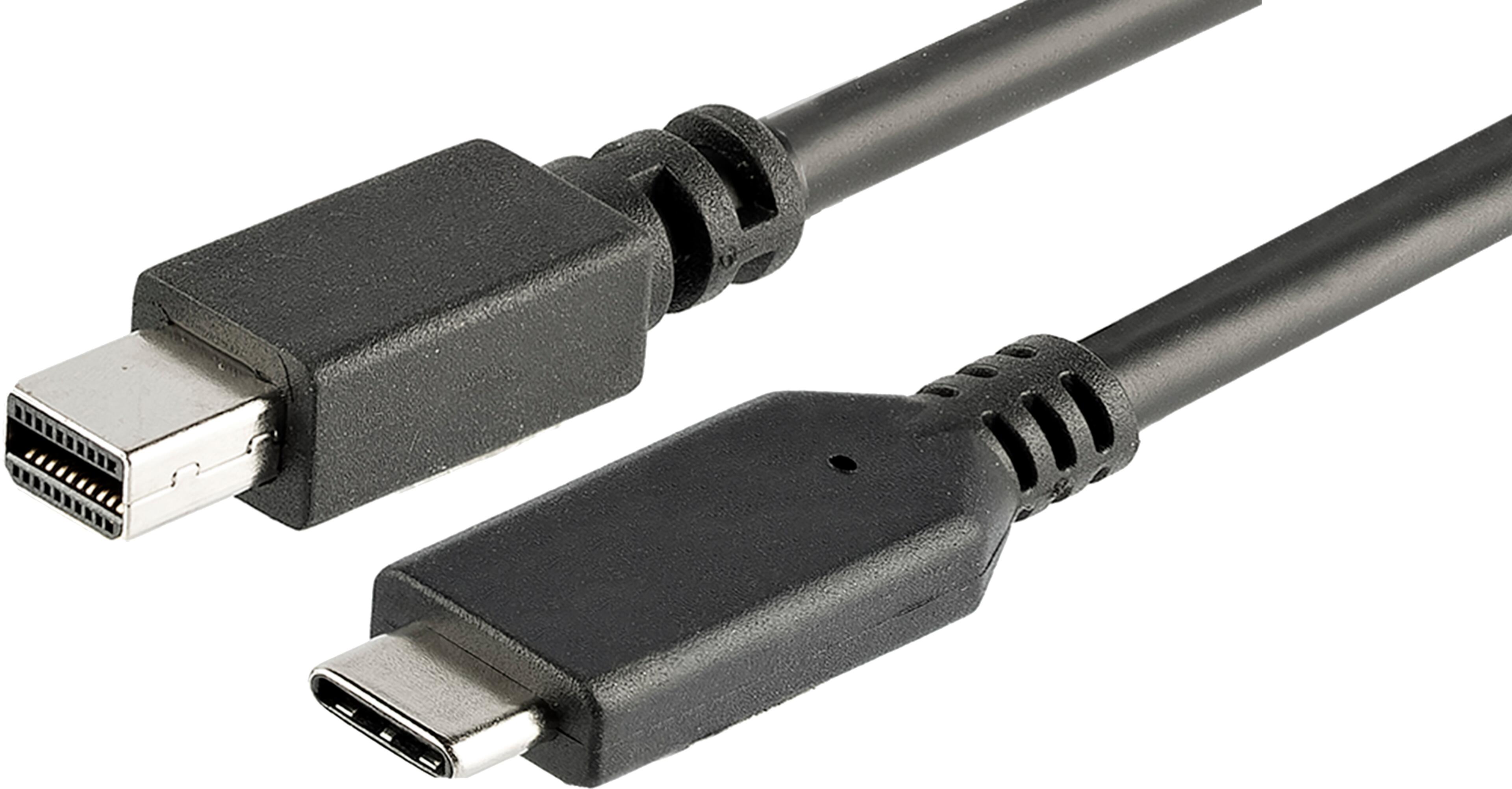 Adapter USB Type-C/m - Mini DP/m 1m