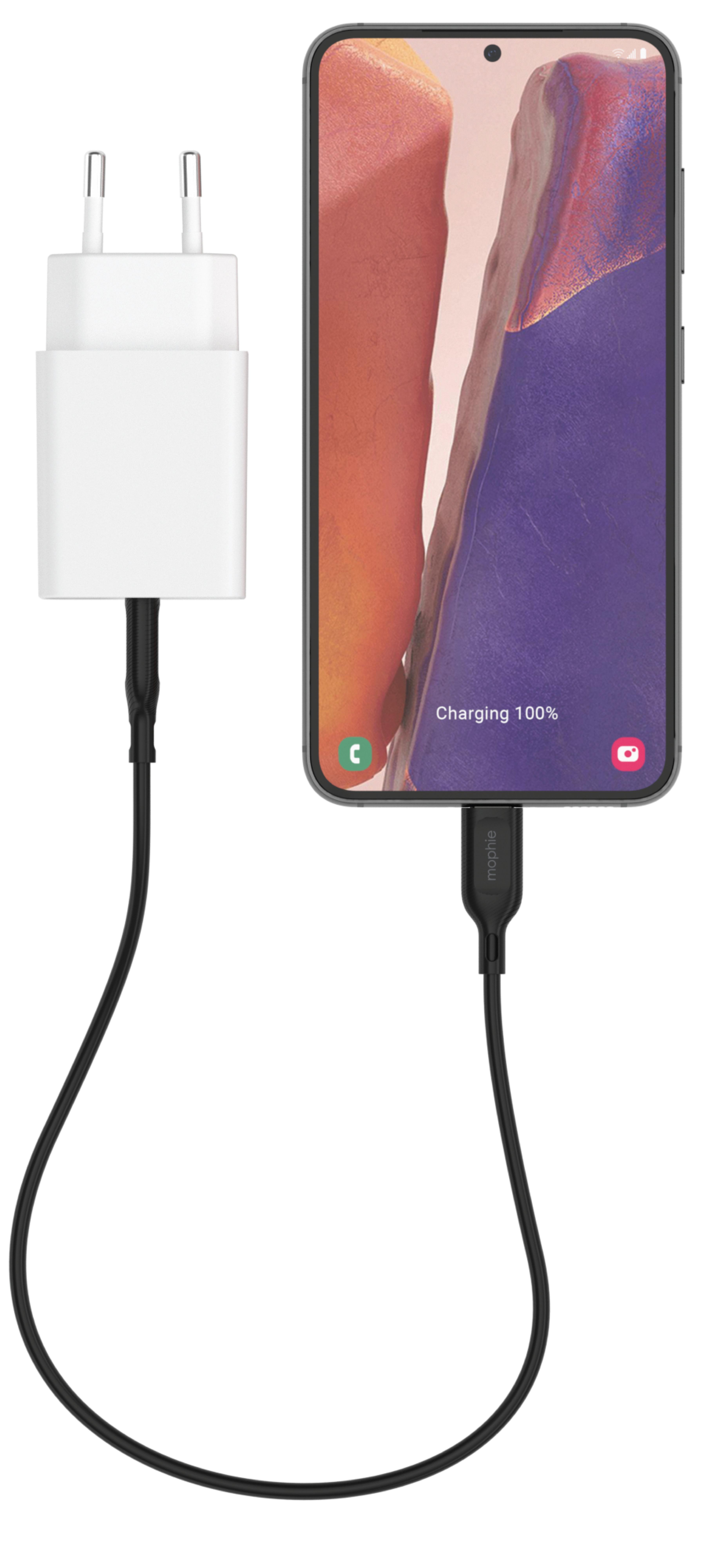 Mophie 20W USB-C Wall Charger White