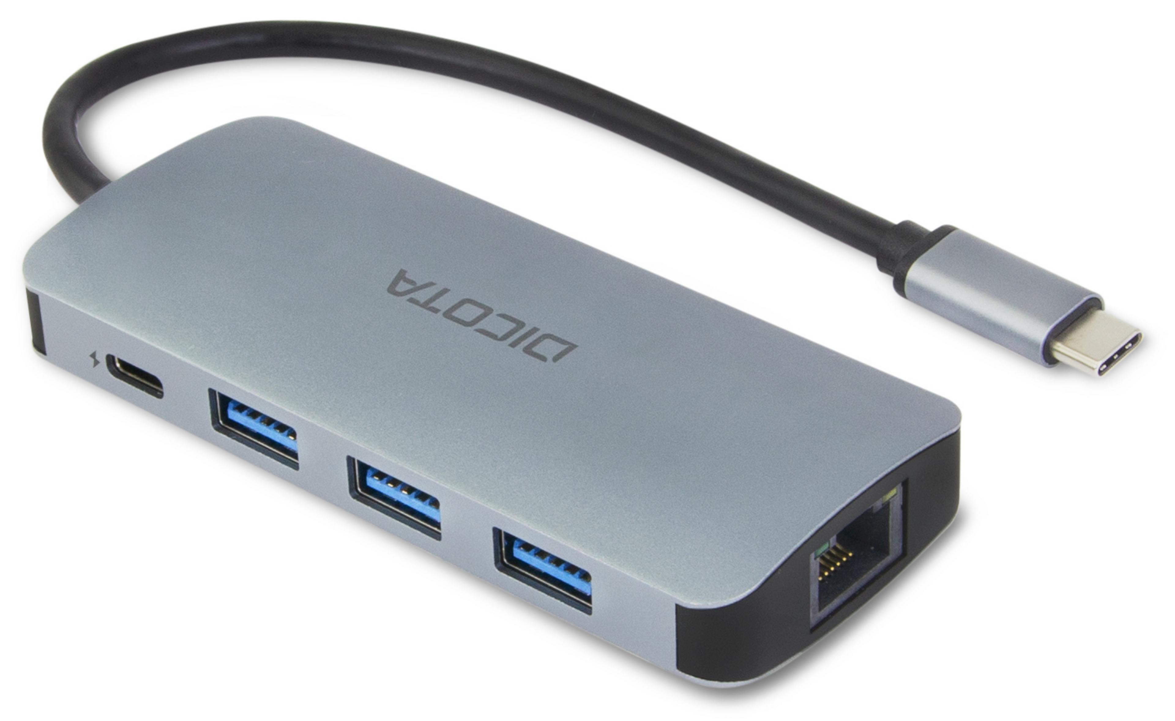 DICOTA USB-C 8-in-1 Multi Dock