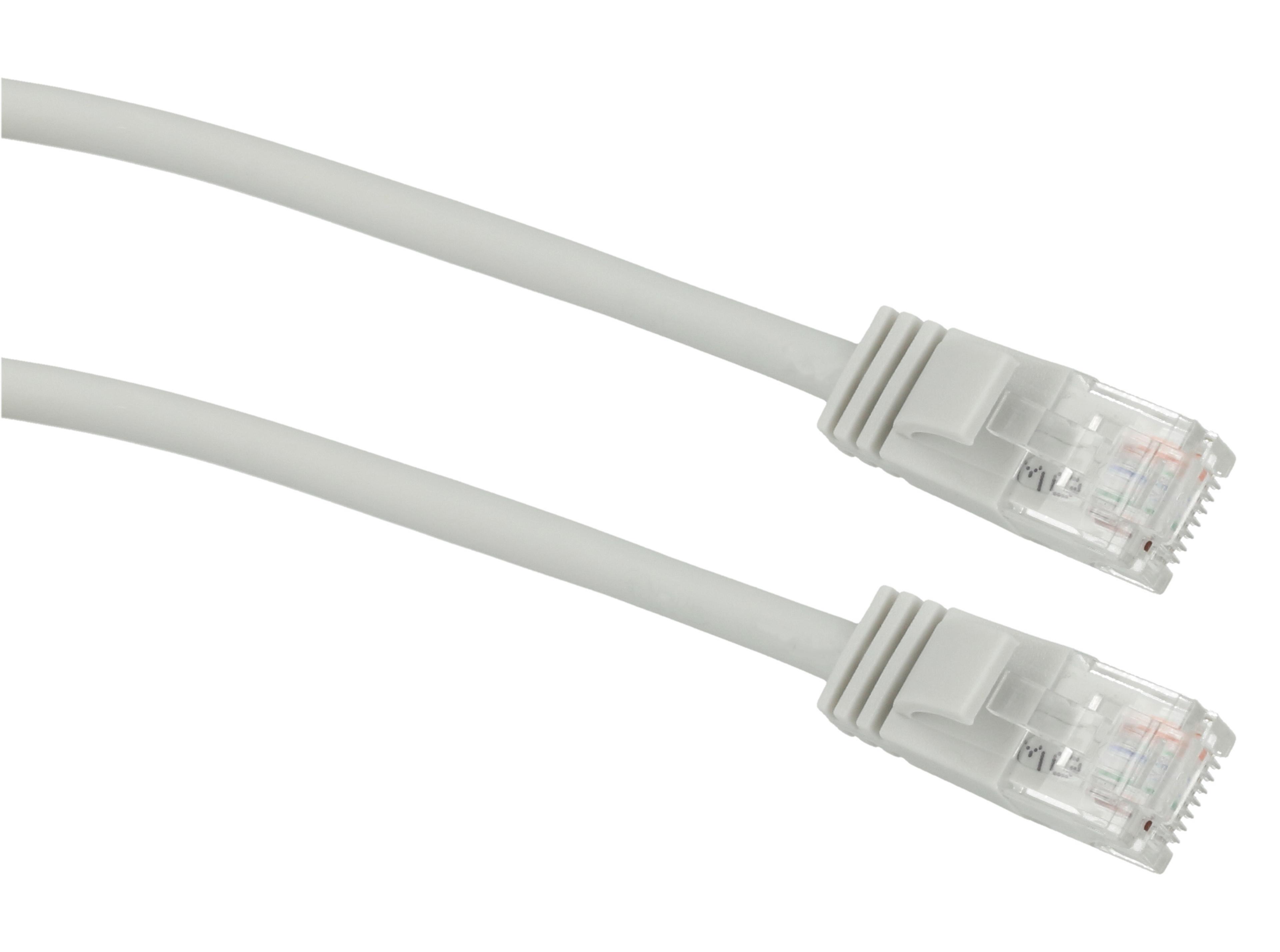 Patch Cable RJ45 U/UTP Cat6a 7.5m Grey